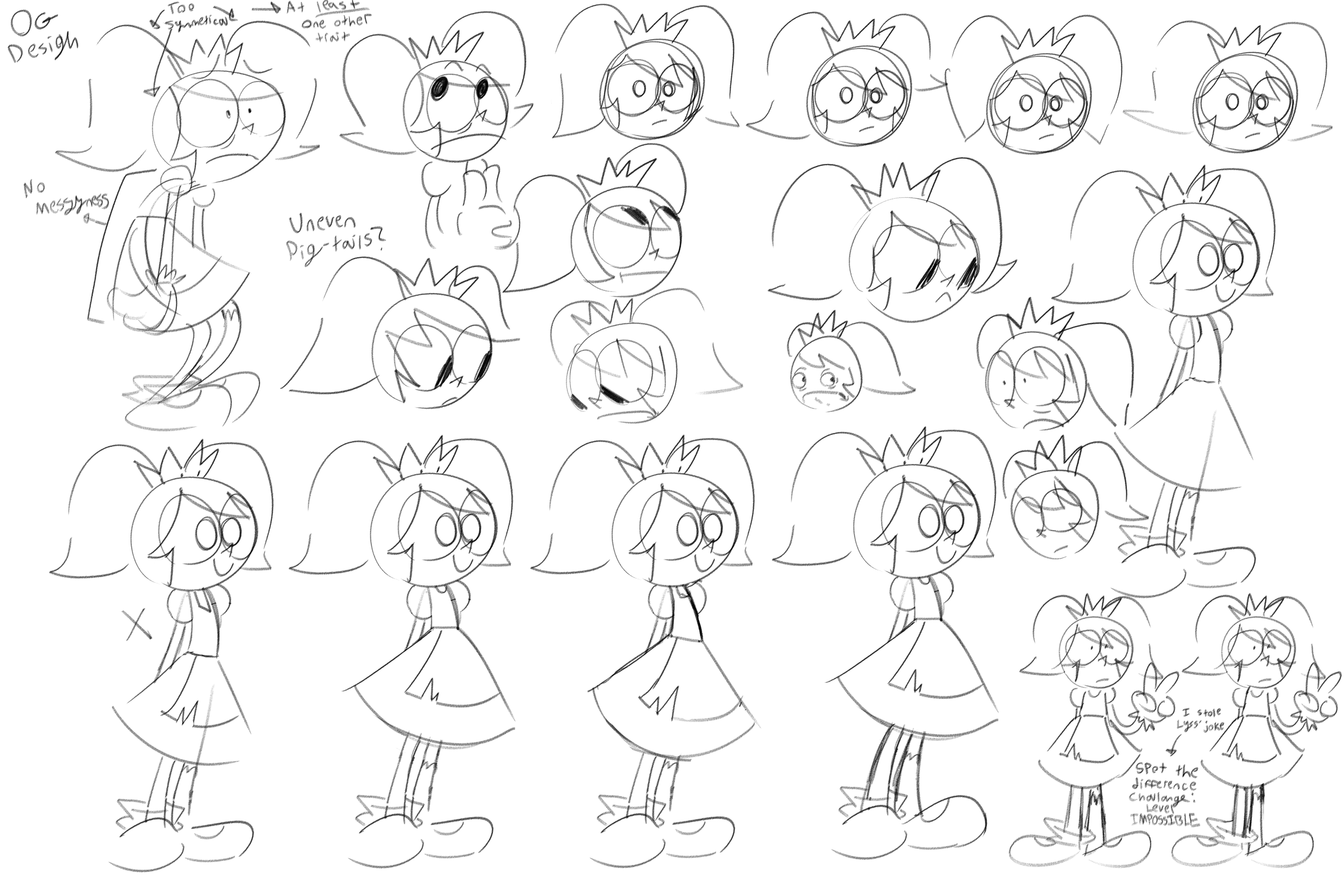 Concepts of final redesign for Messy V.3
November 2025
ClipStudio Paint