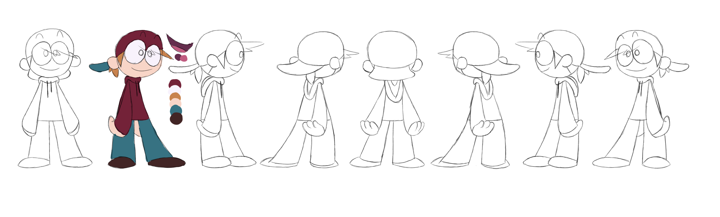 Dude-bro Turnaround for The Yeti
March 2025
Photoshop