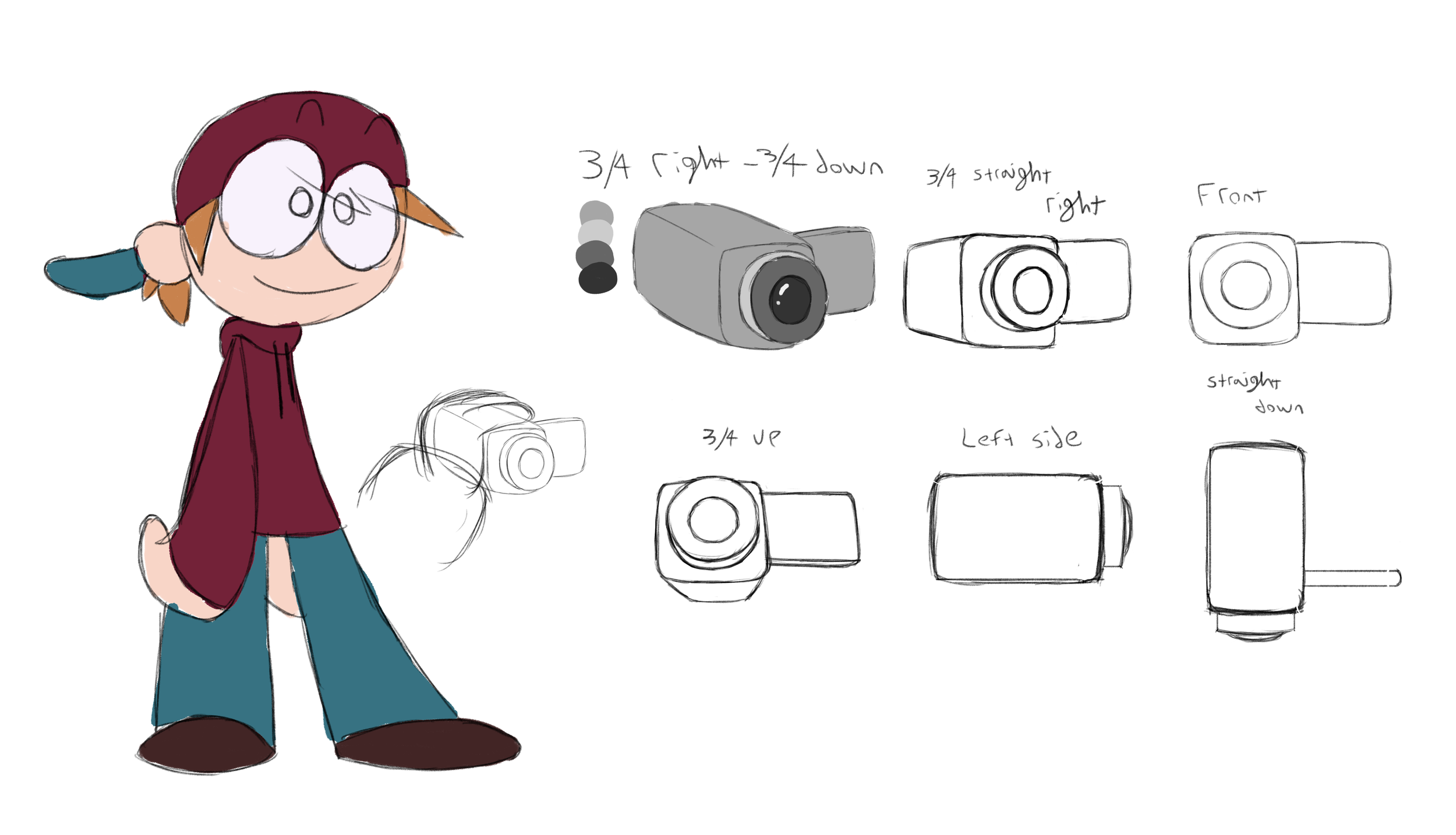 Camera Prop reference sheet for The Yeti
March 2025
Photoshop