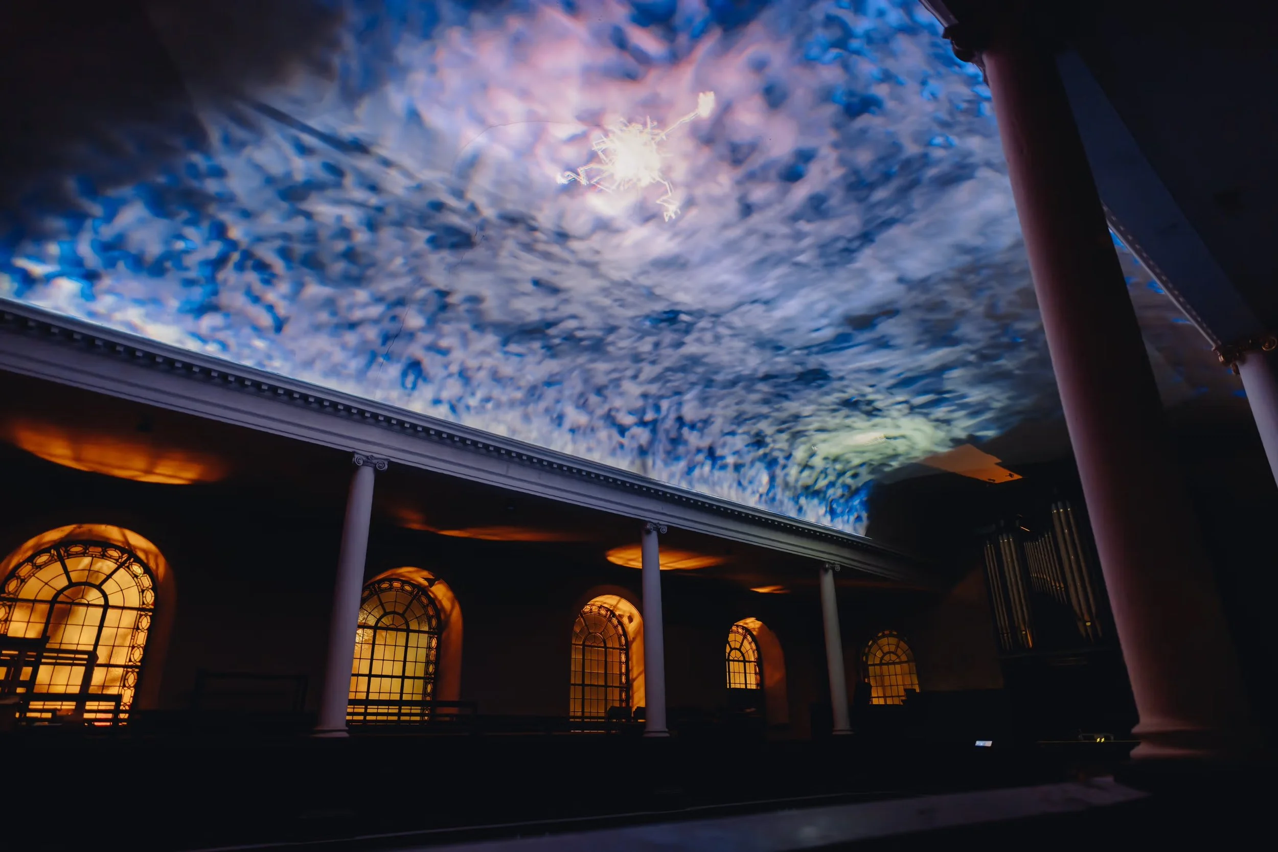 On the Curled Clouds - Sound/Music/Install