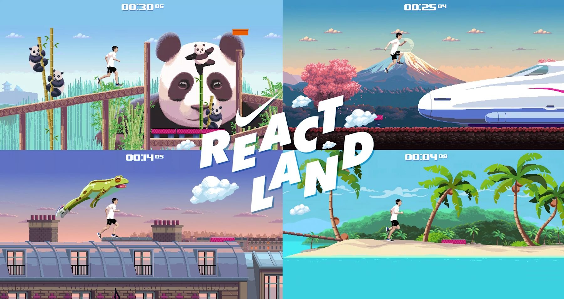 Nike Reactland - Sound/Music/Install