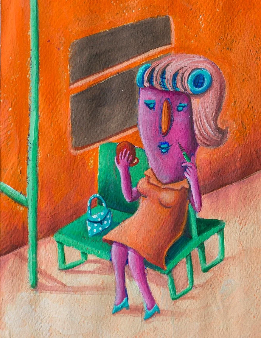 Illustration for an online magazine "Illustrated Girls"