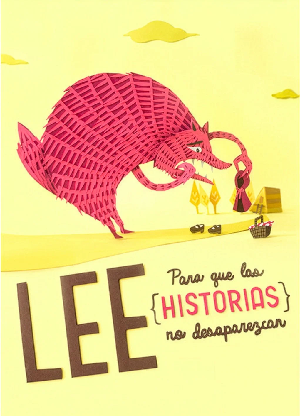 I created this poster using the papercutting technique, carefully layering cut paper to build the composition. The piece was selected for the FILIJ poster competition.