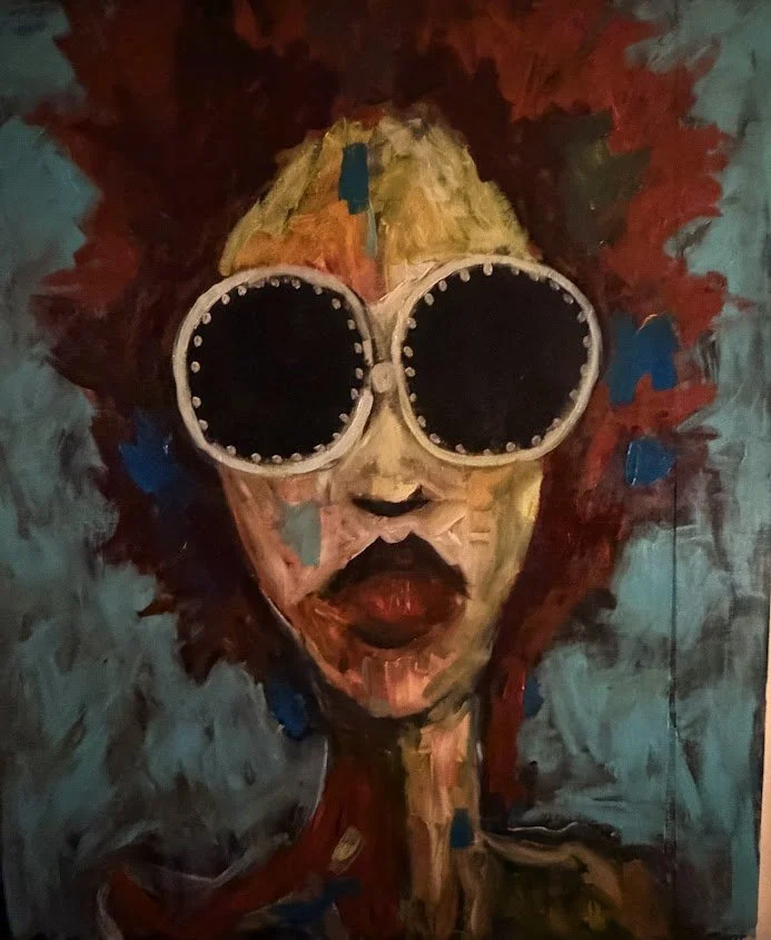  Acrylic Painting on wood