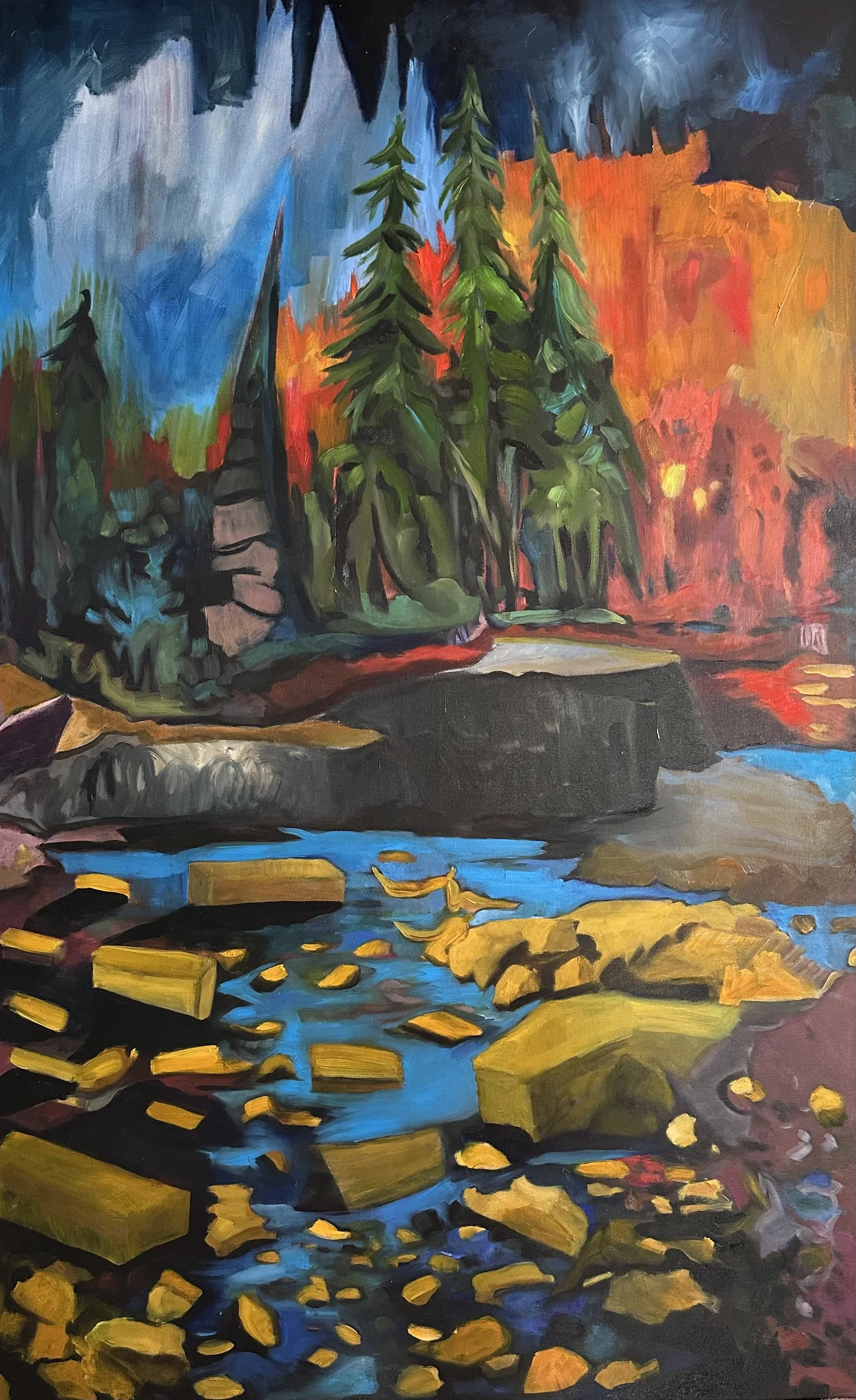 36x48", oil on canvas, 2025