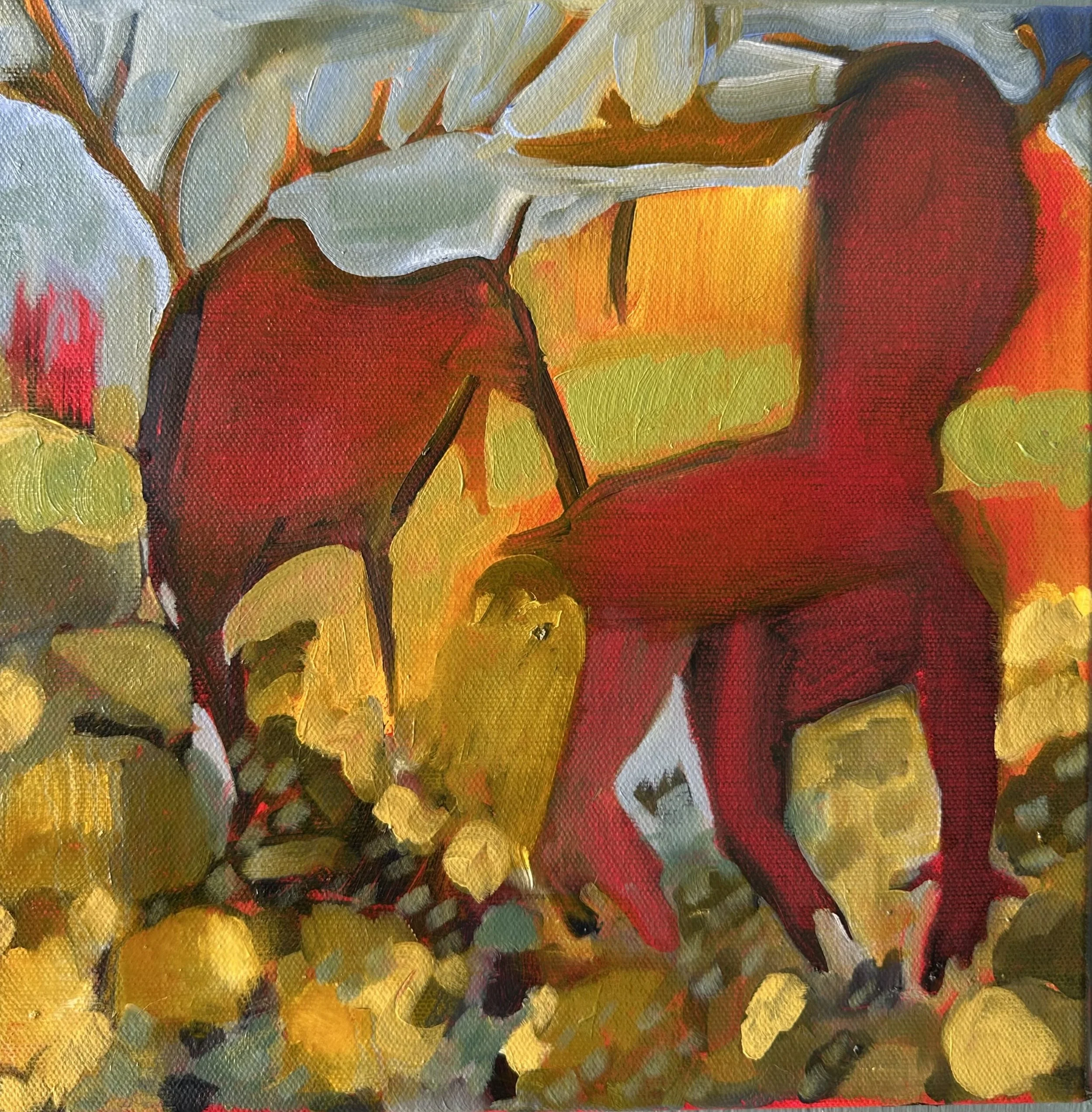 10x10", oil on canvas, 2025