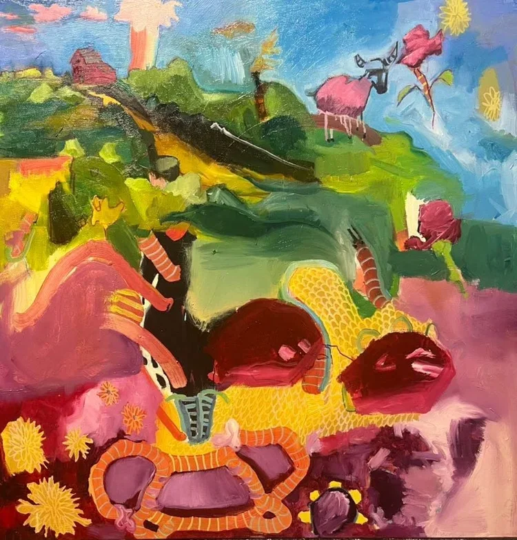 30x30, oil on canvas, 2024