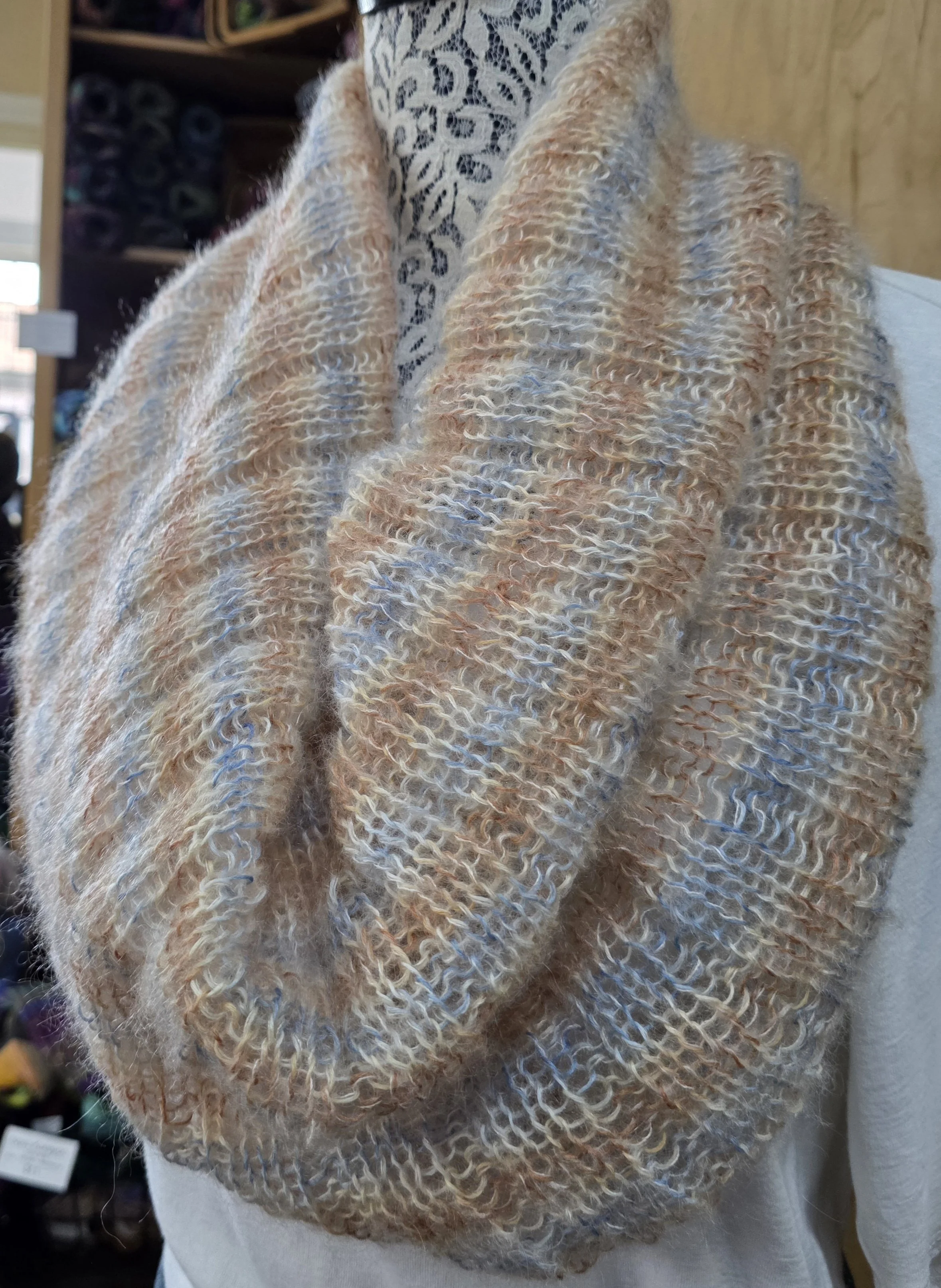 Double-Lace Cowl