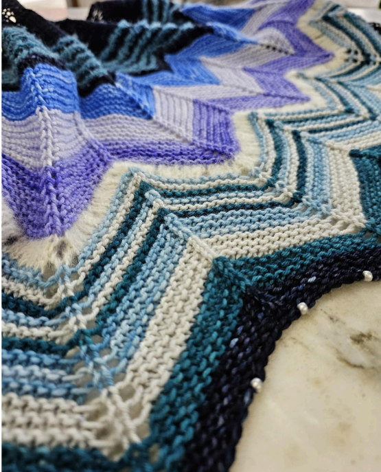 Icy Peaks Shawl