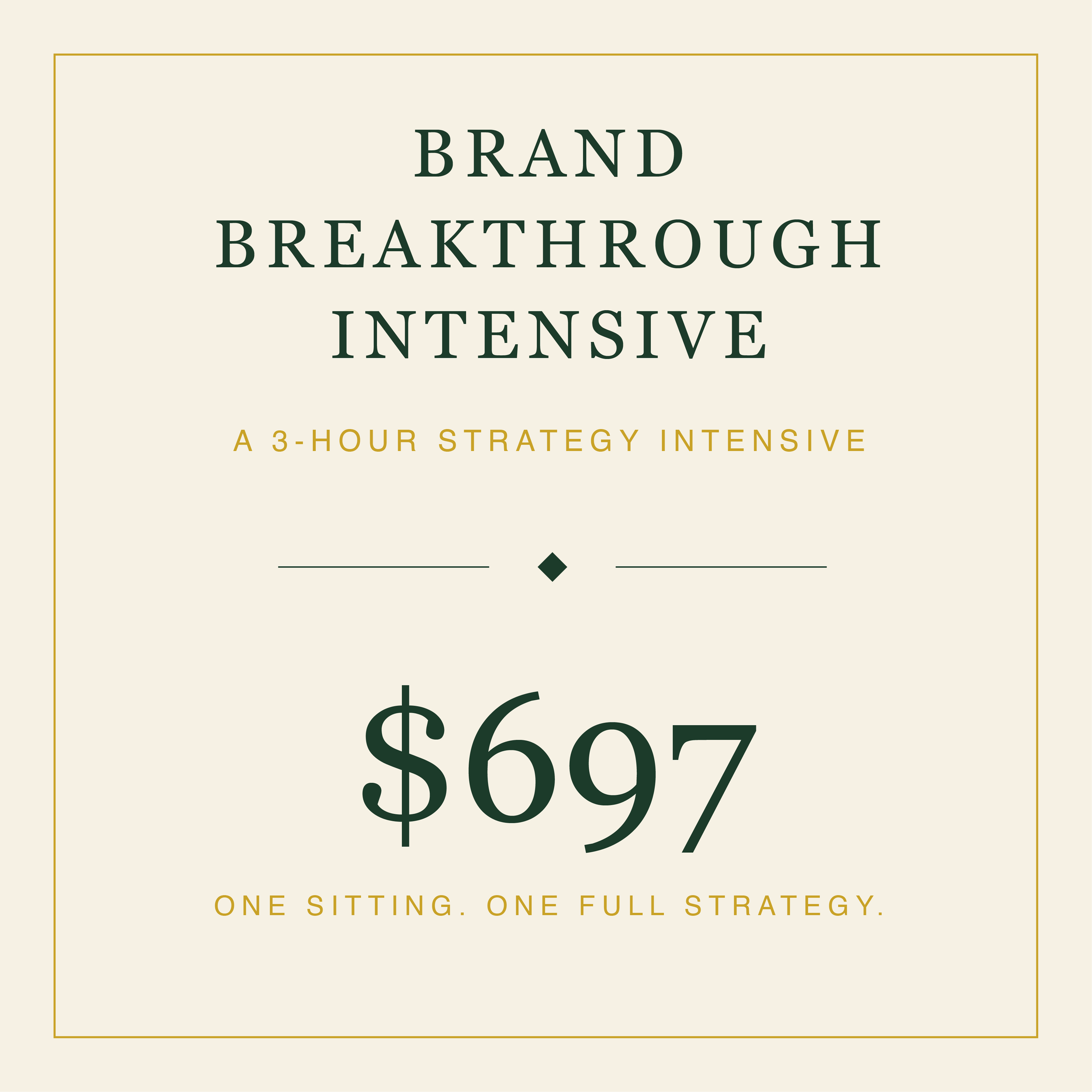 Business Breakthrough Intensive