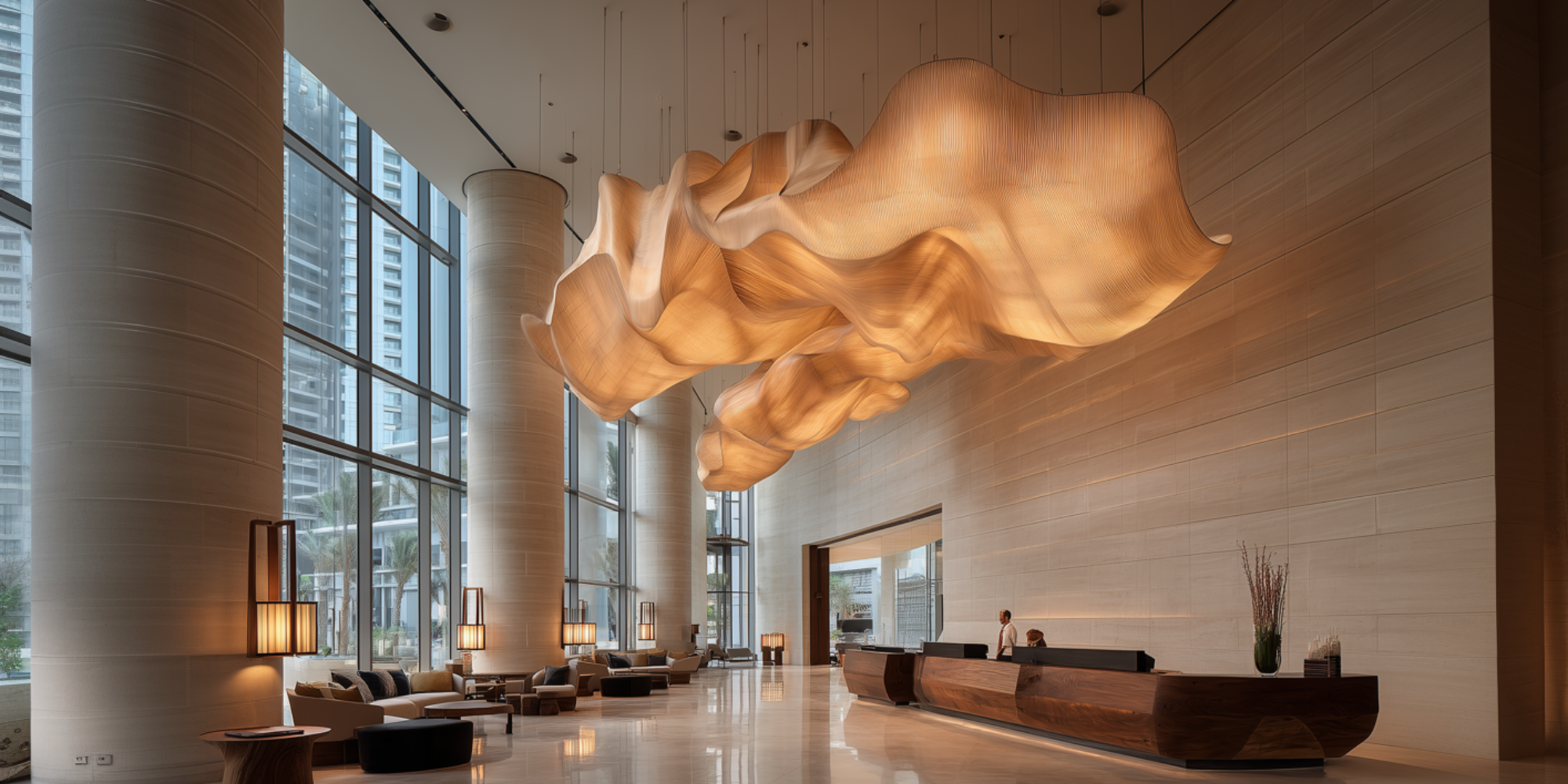 Large fabric cloud installation