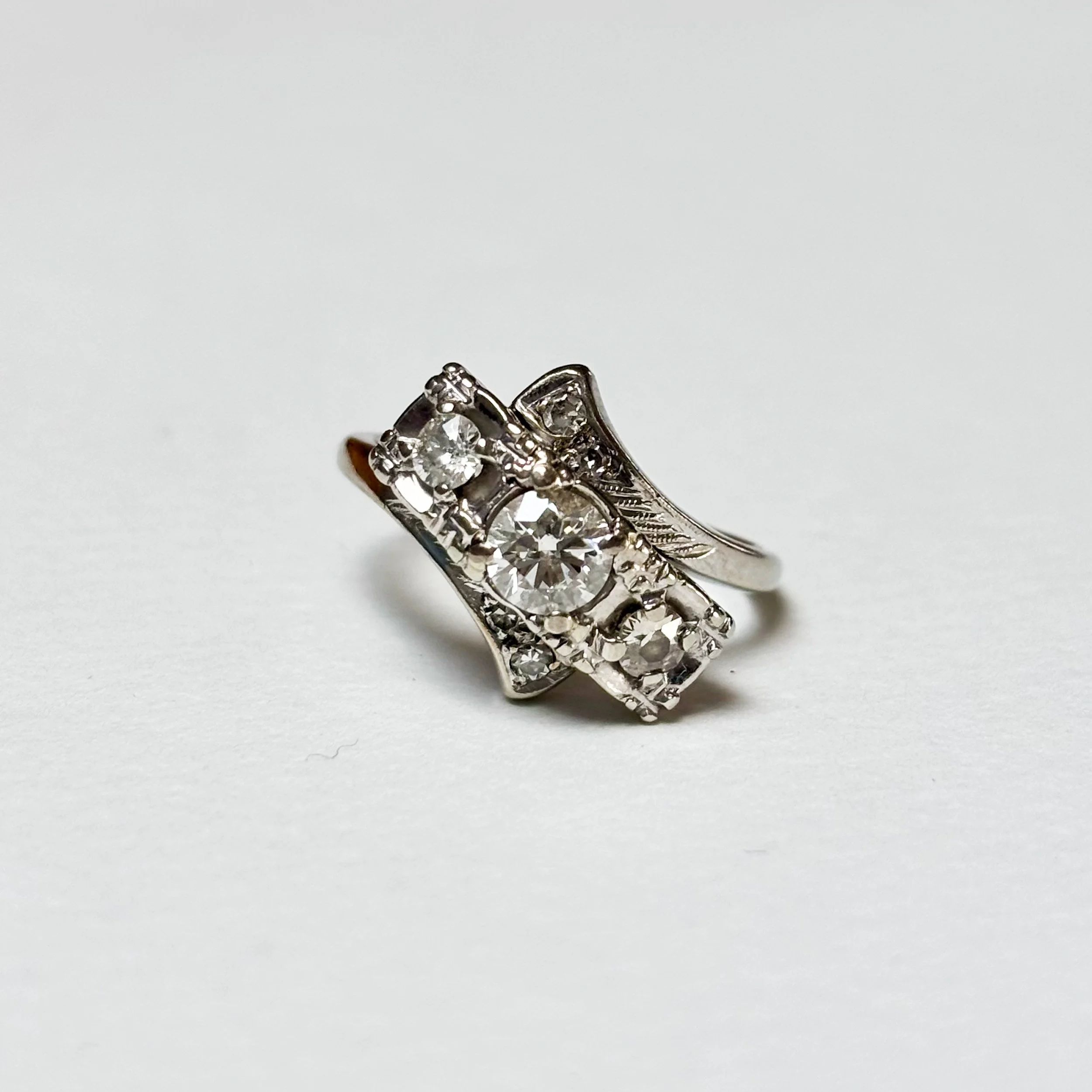 American Art Deco Diamond Ring