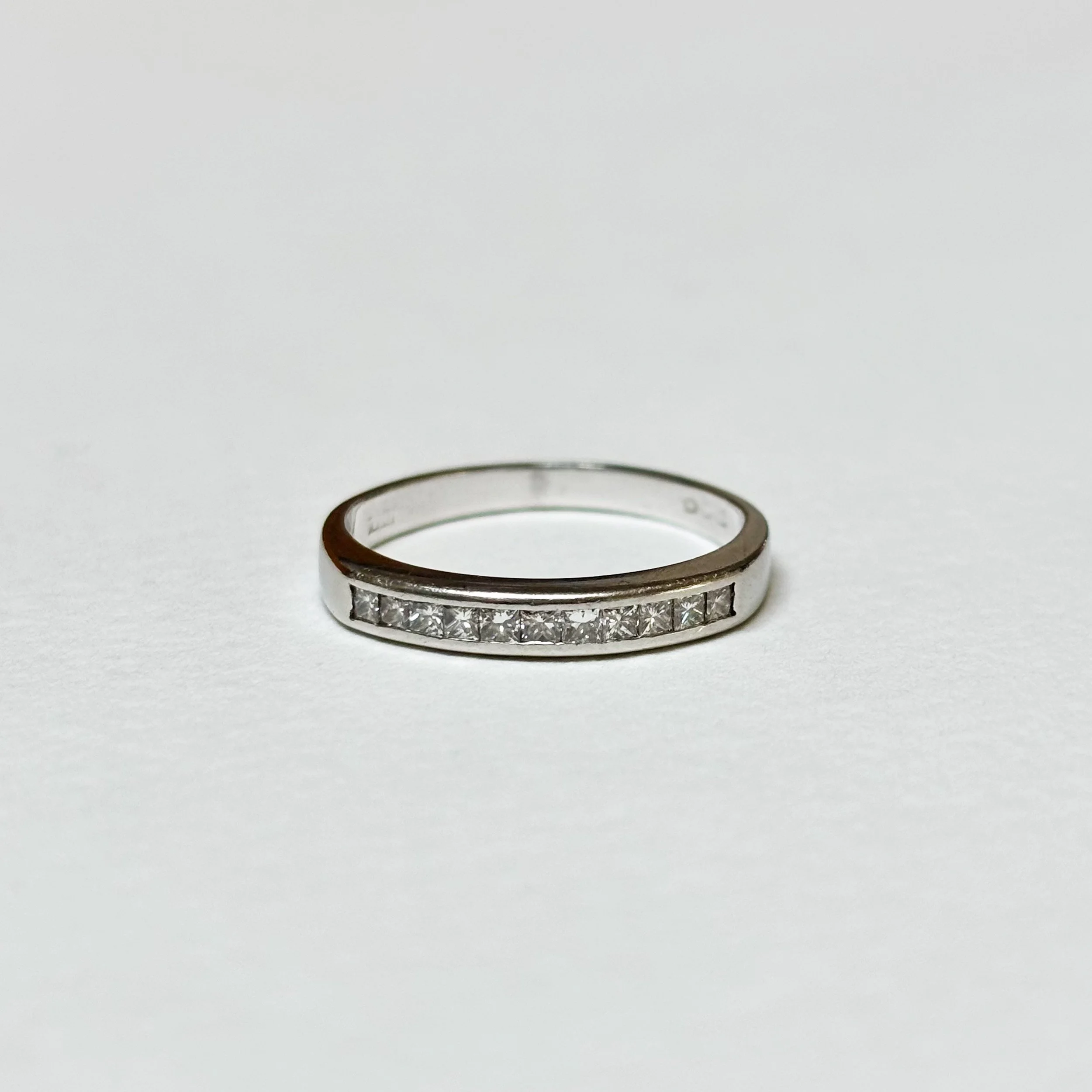 White Gold Diamond Band