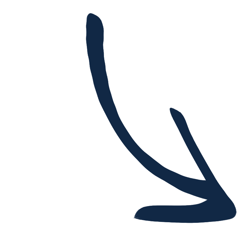 Blue arrow illustration
