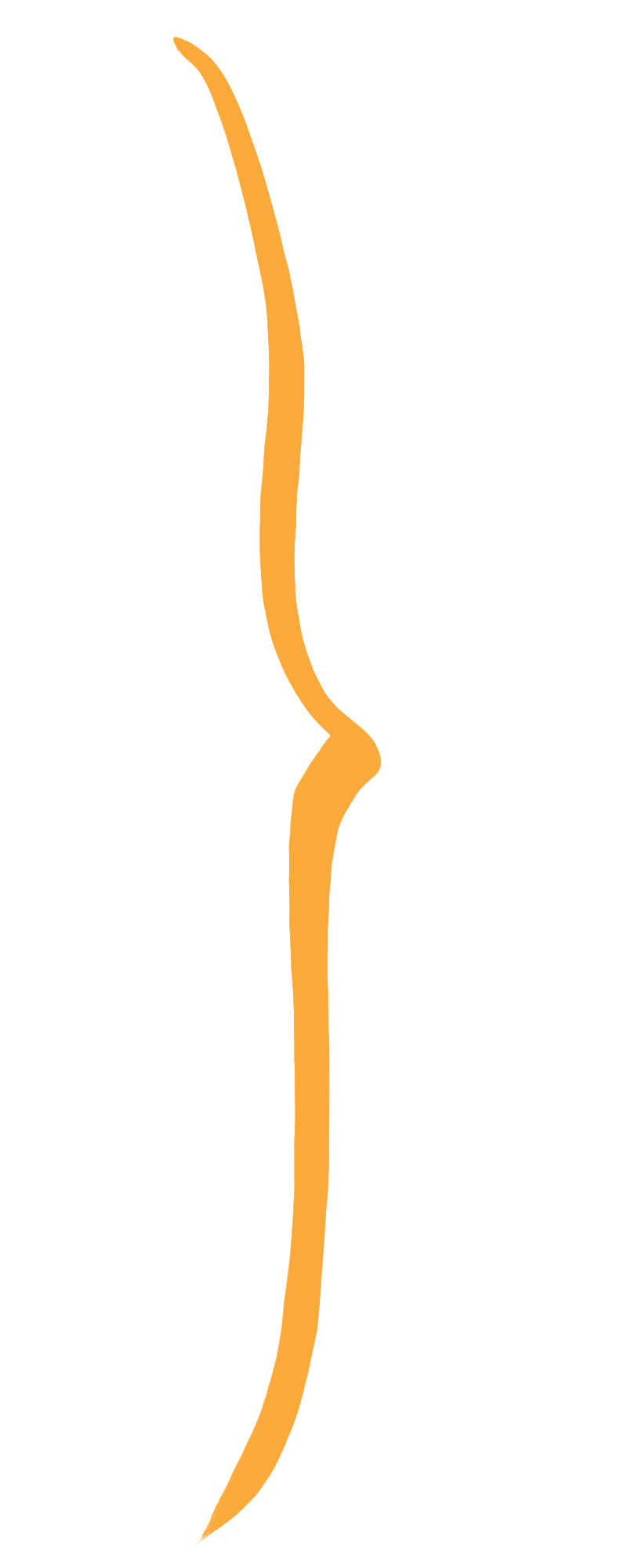 Orange bracket illustration