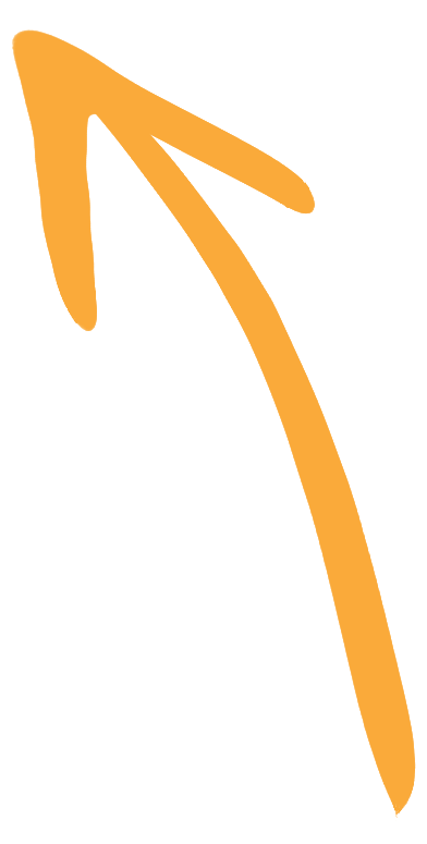 Orange arrow illustration