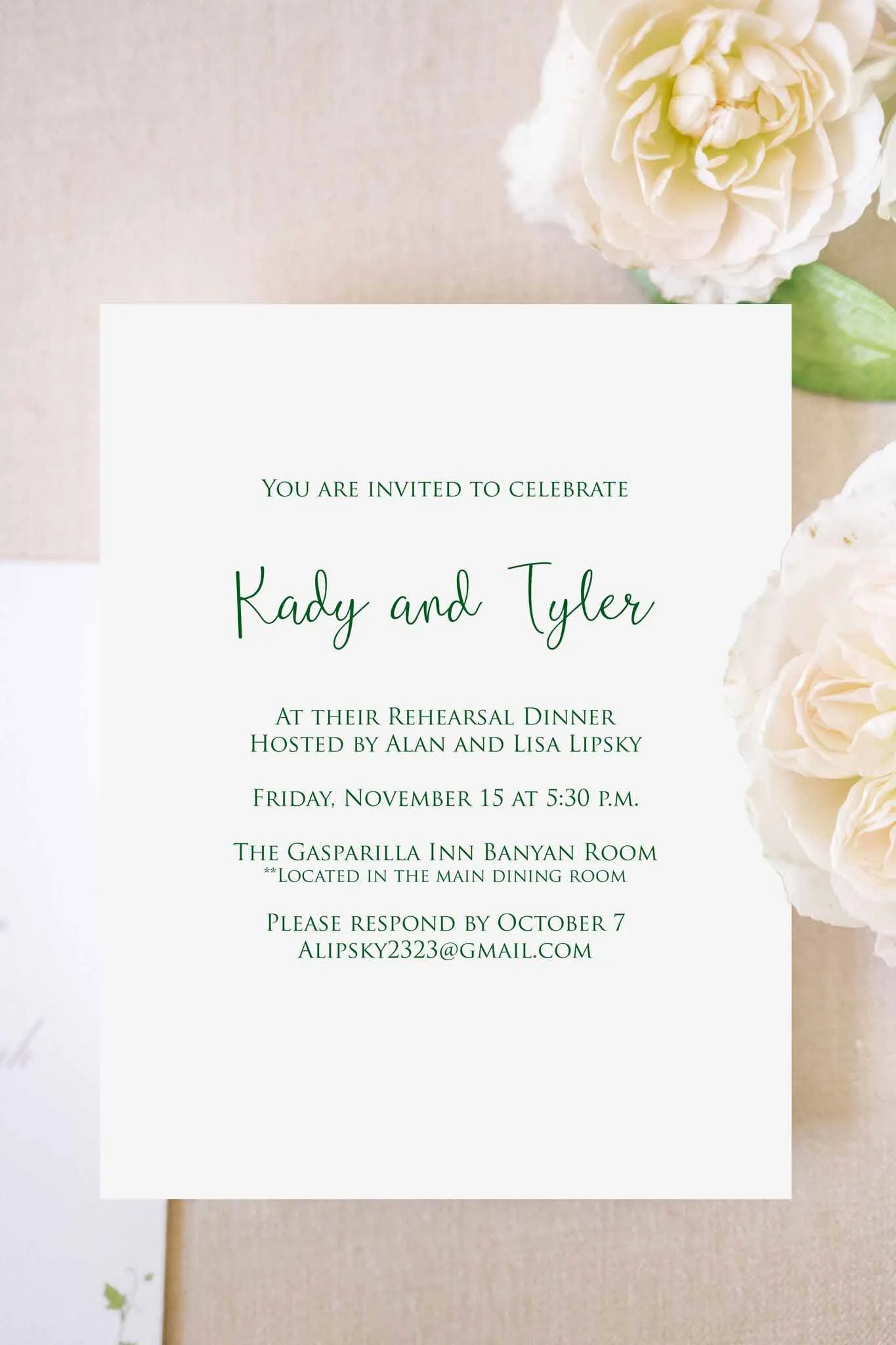 Florida Rehearsal Dinner 3