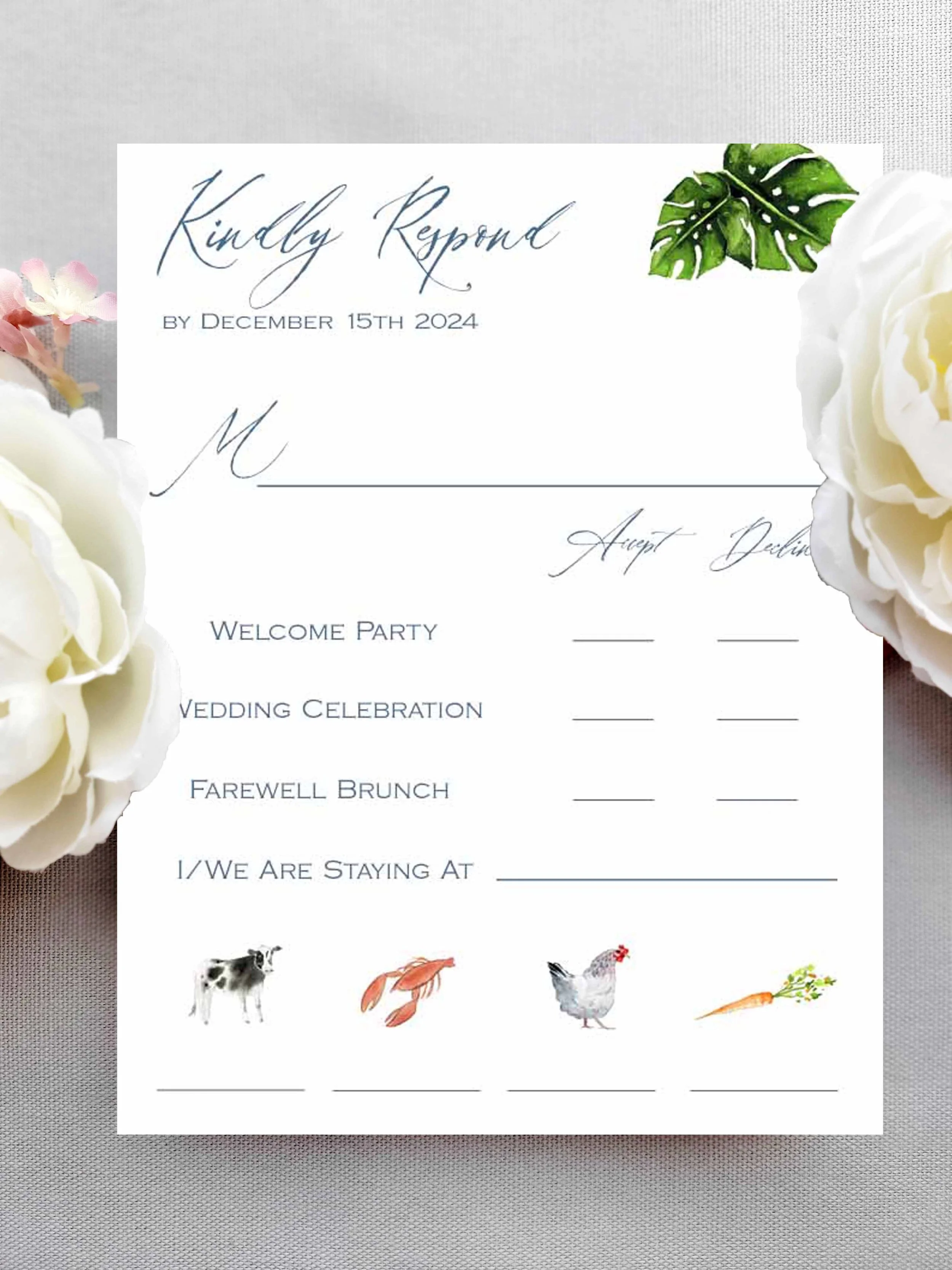 Florida RSVP Card 21