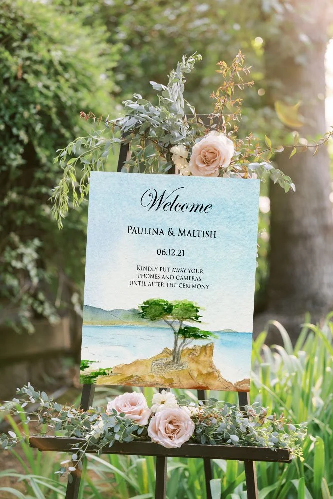 California Welcome Sign 2