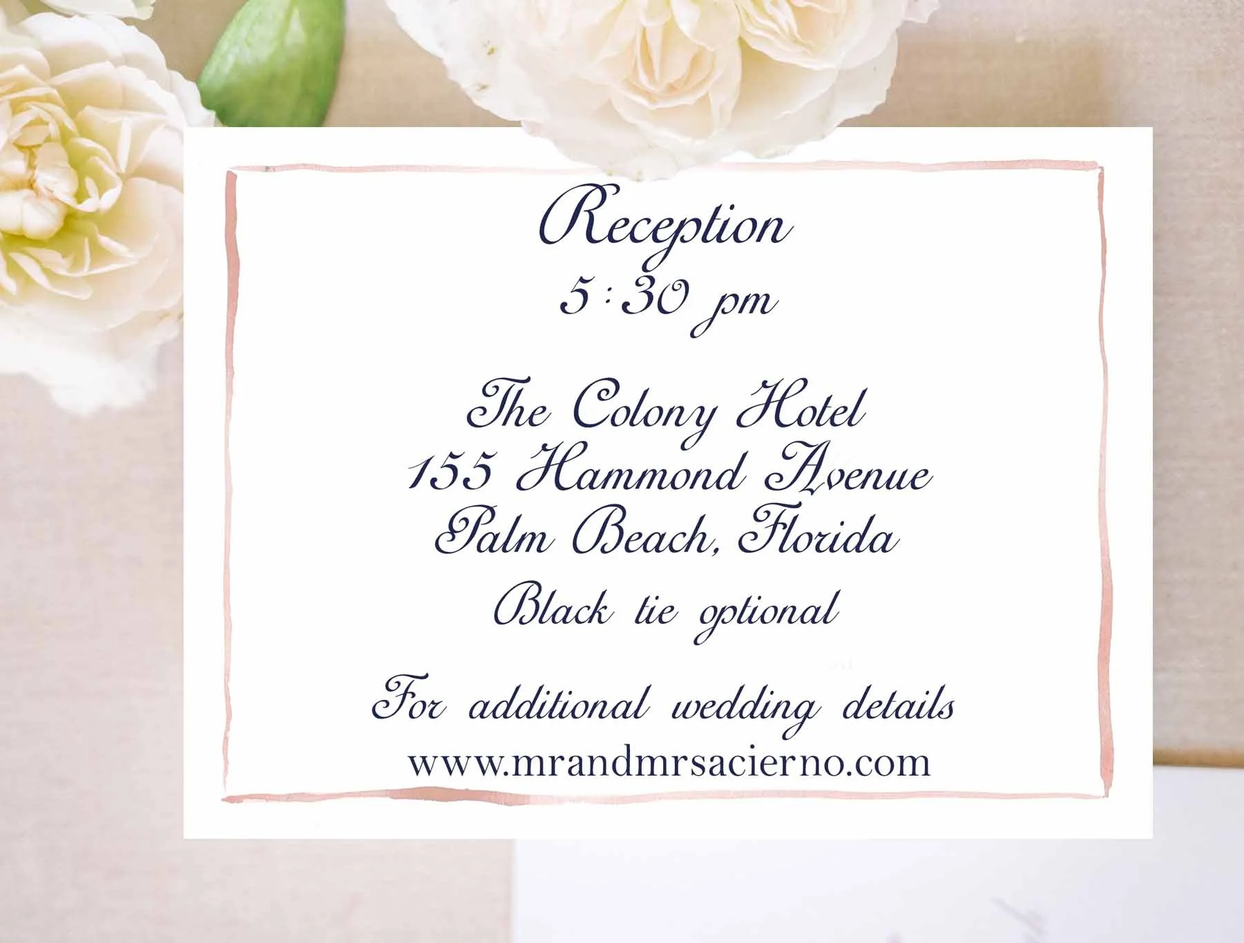 Florida RSVP Card 16