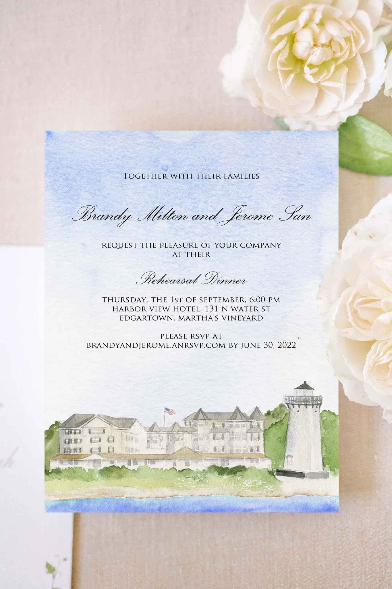 Massachusetts Rehearsal Dinner 1