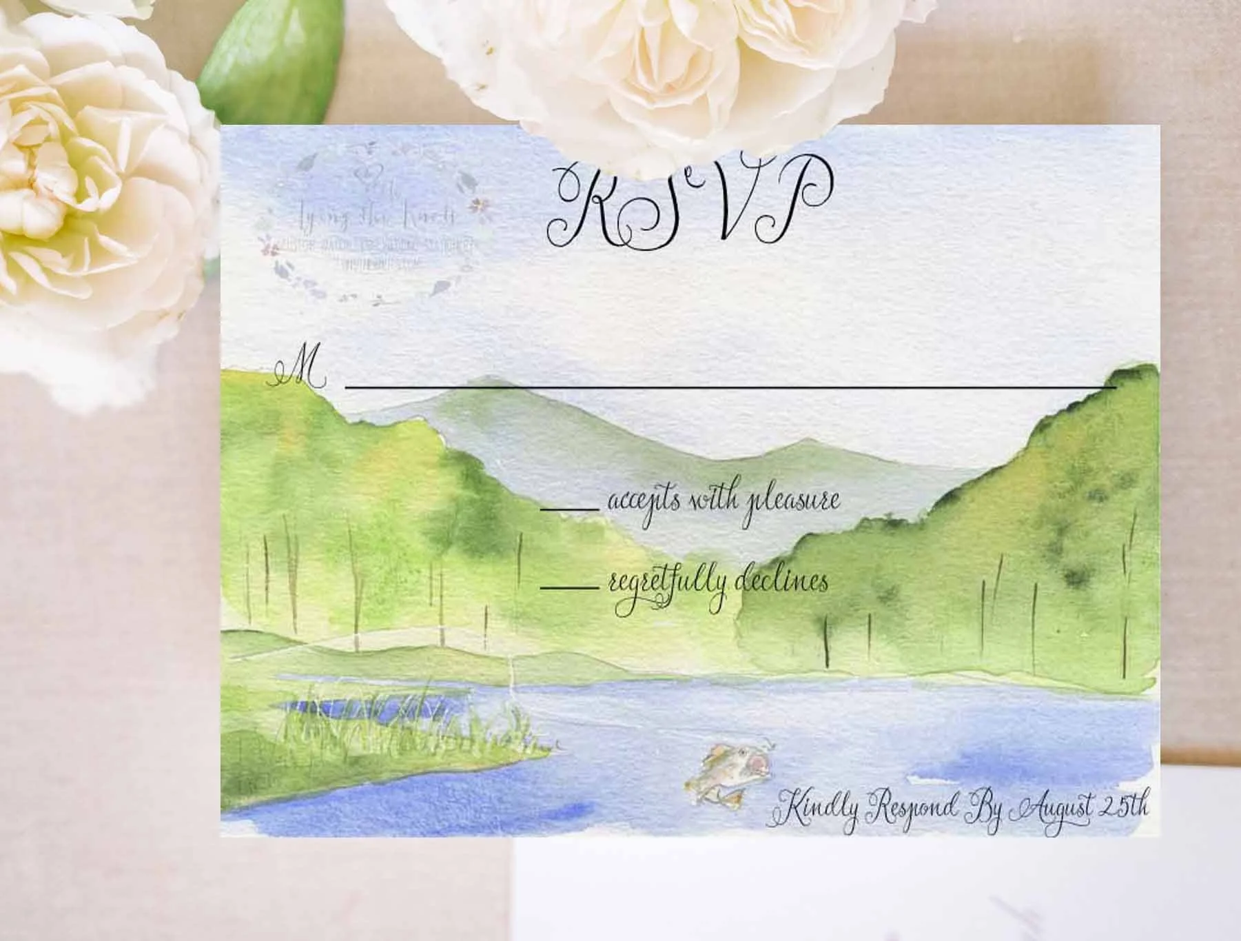 Greenbrier RSVP Card 4