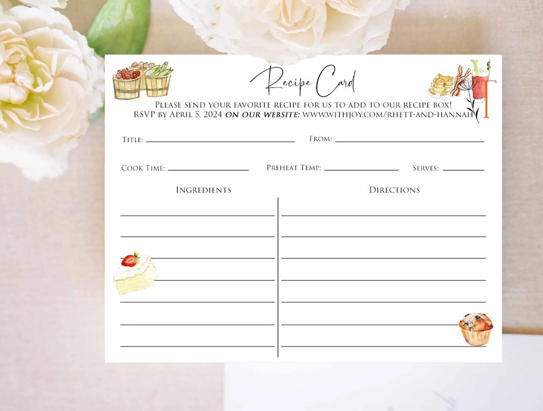 Mexico RSVP Card 9