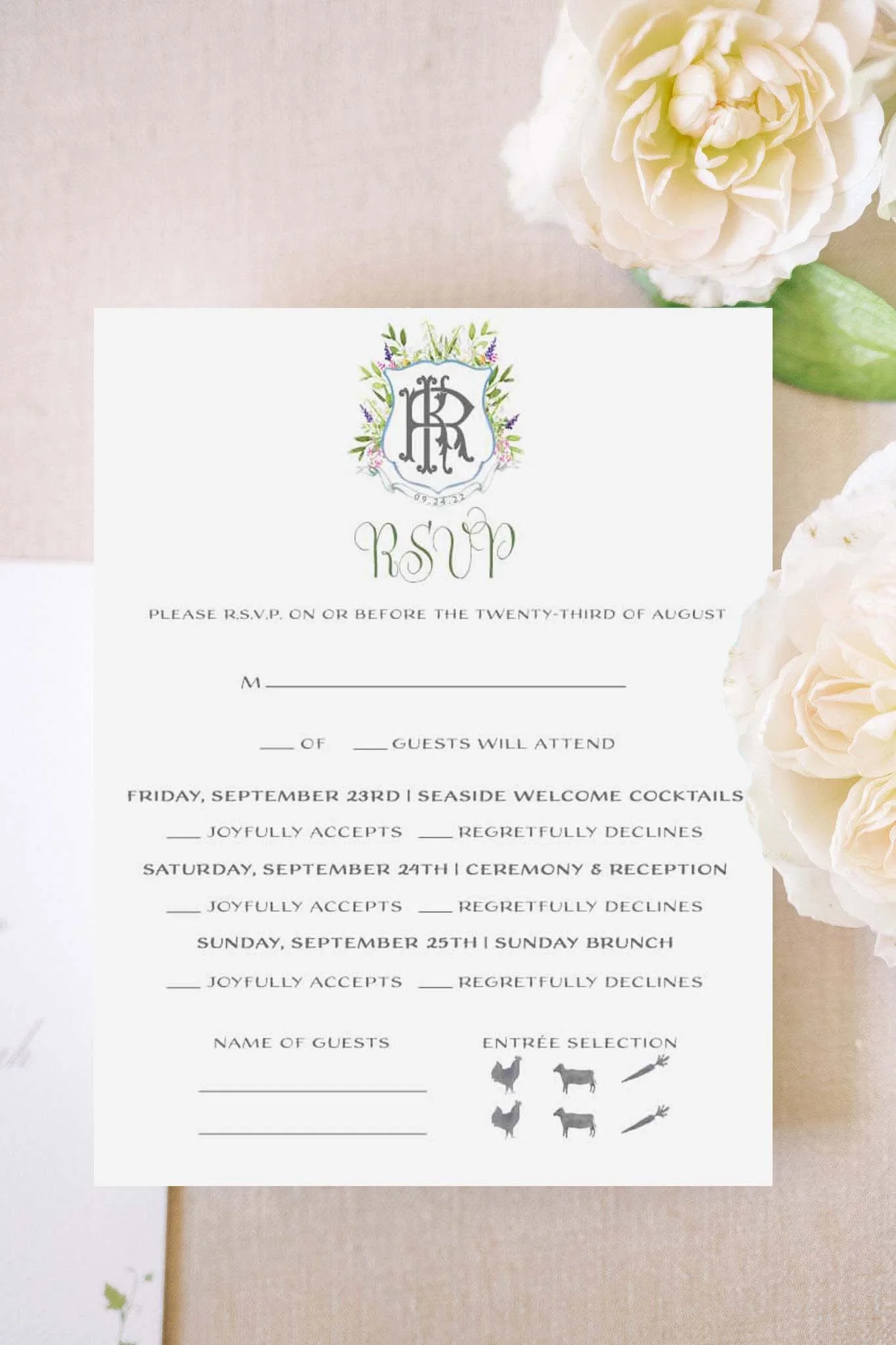 California RSVP Card 10