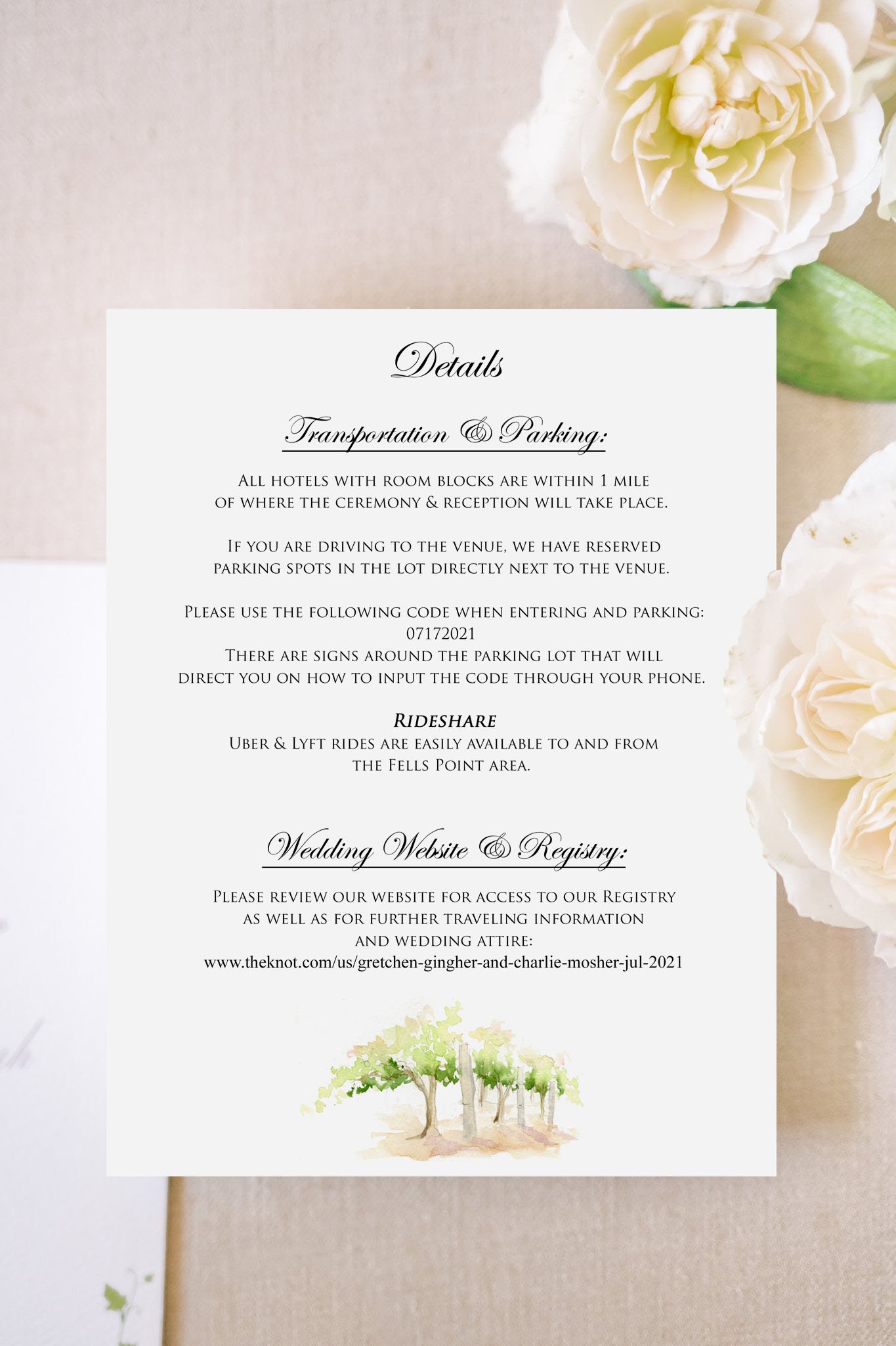 California Details Card 1