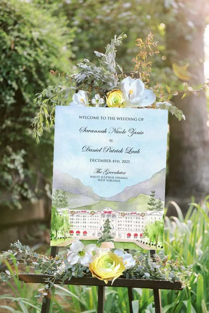 greenbrier welcome sign holiday photo.jpg