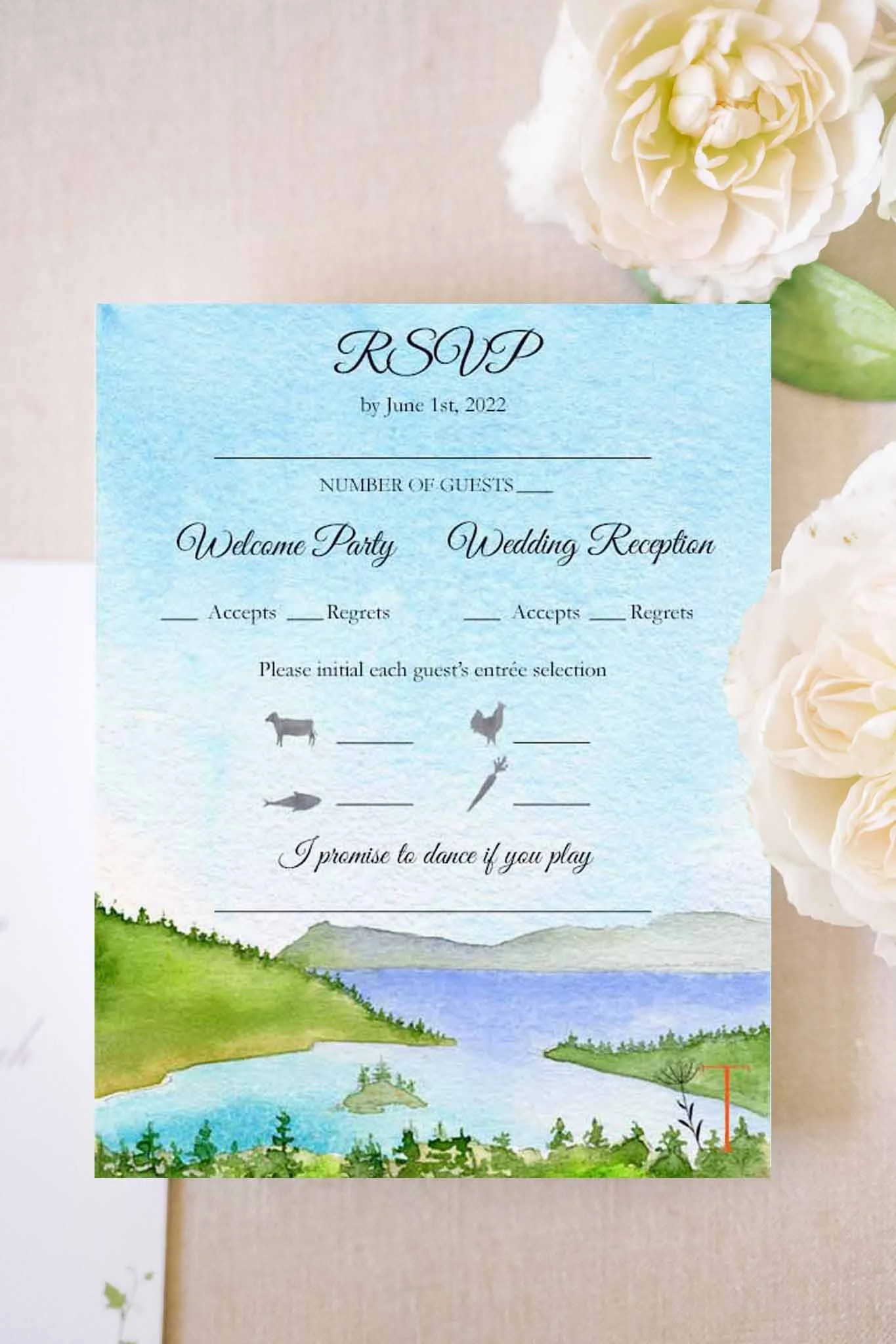 New York RSVP Card 4