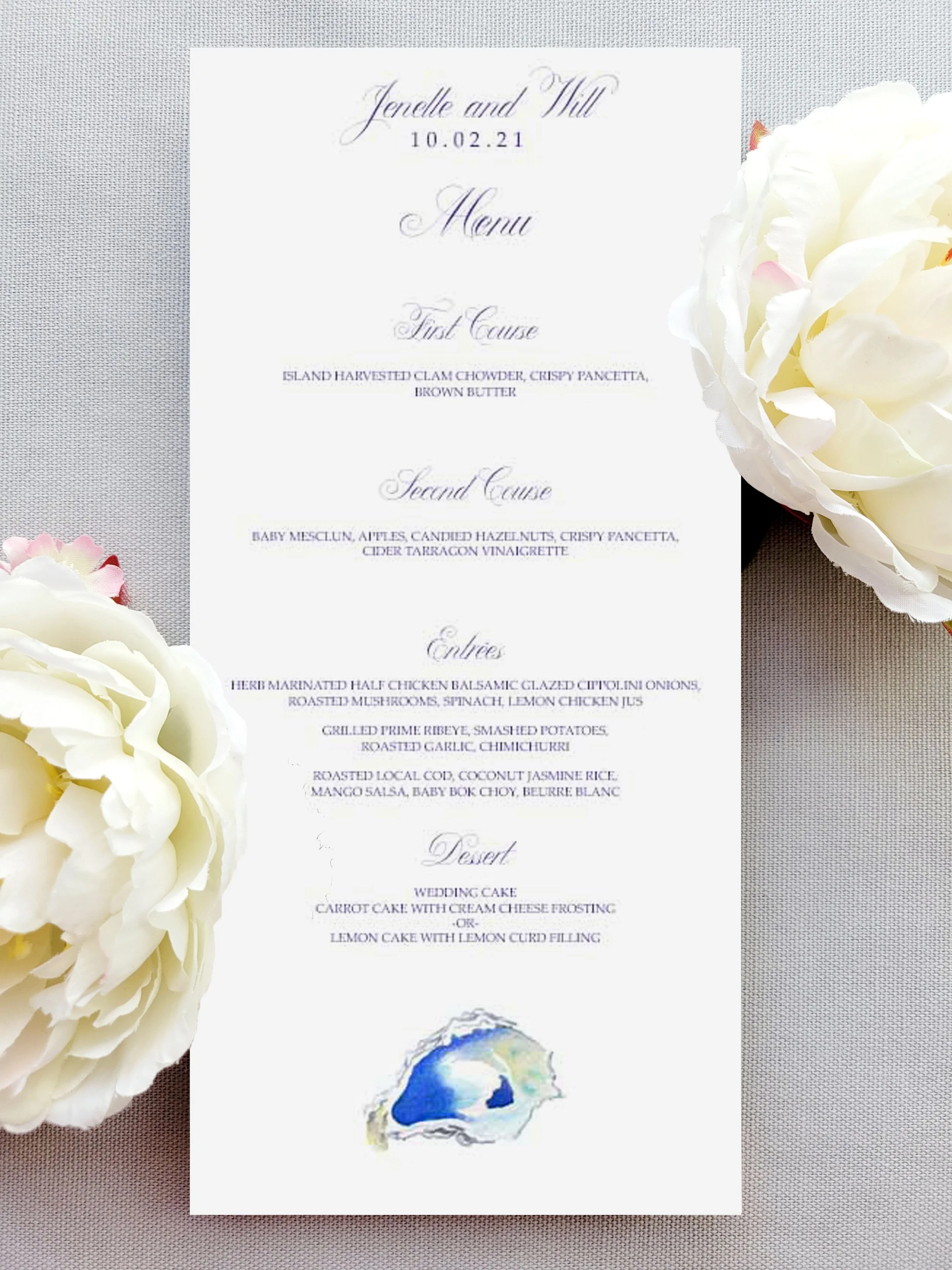 Massachusetts Menu  4