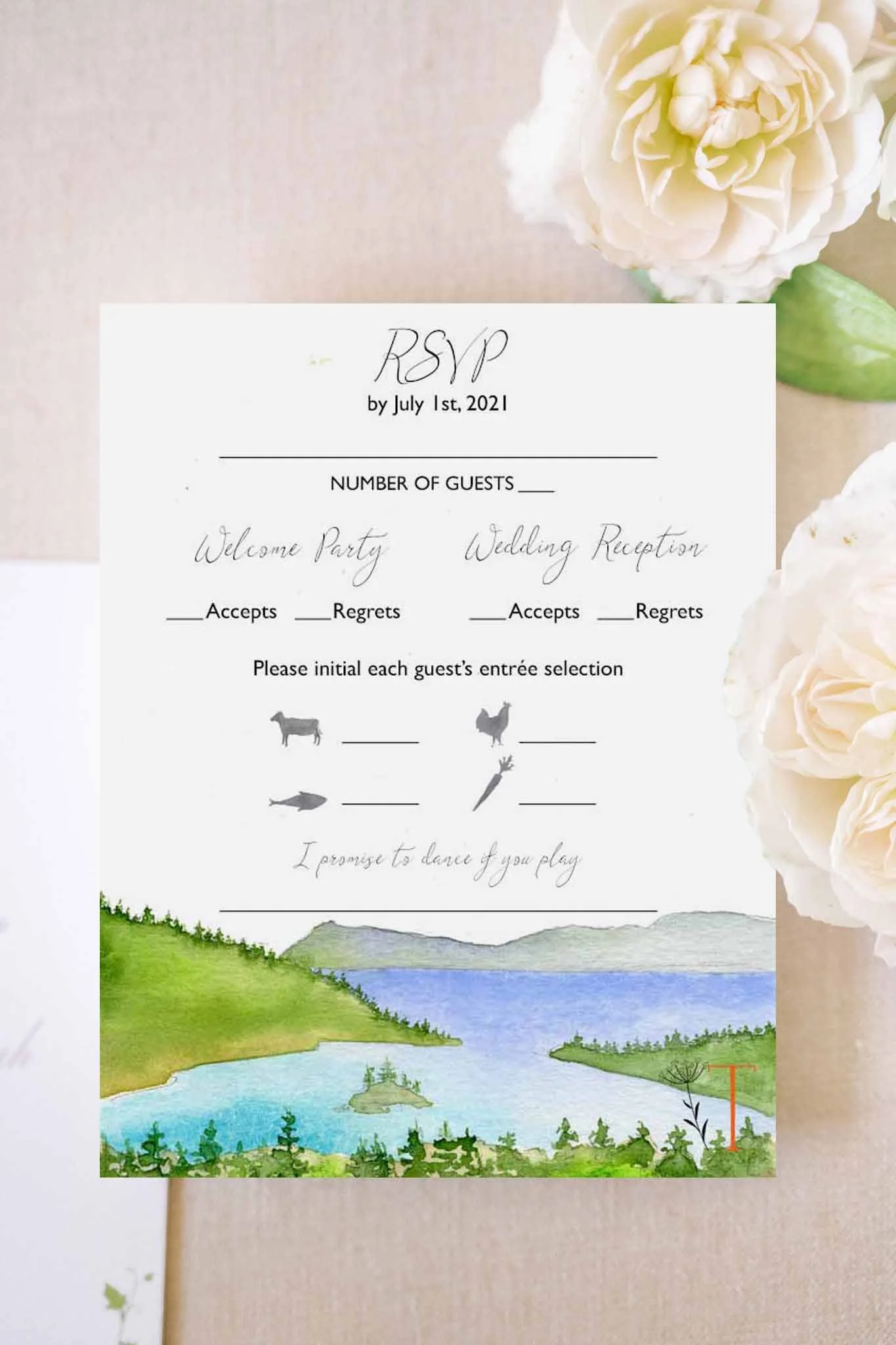 California RSVP Card 15