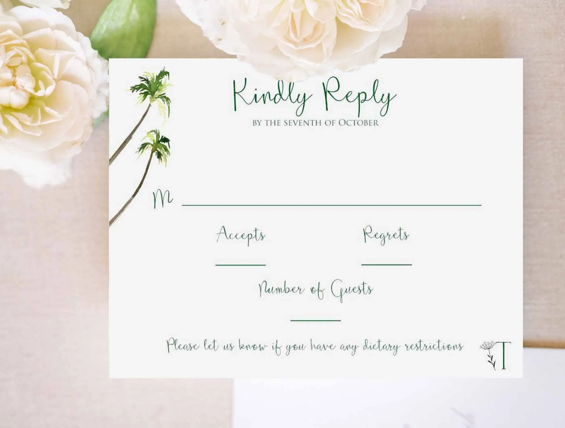 Florida RSVP Card 8