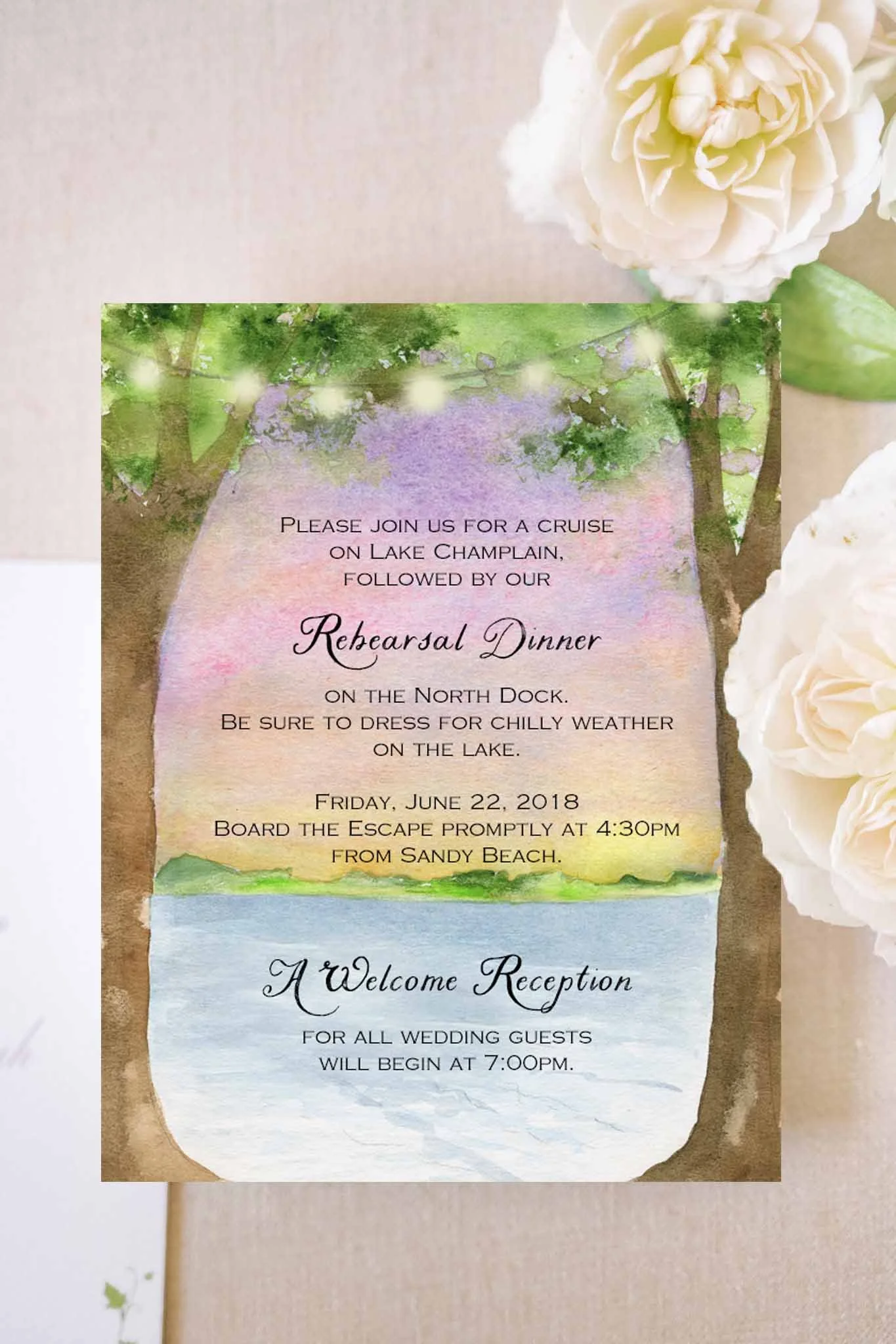 Vermont Rehearsal Dinner 6
