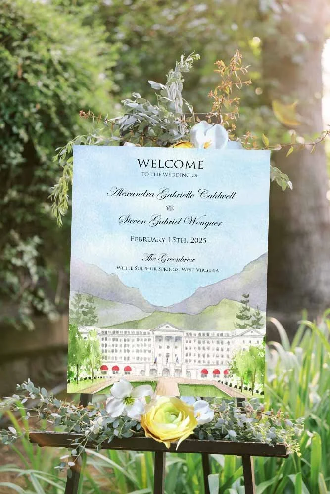 Greenbrier Welcome Sign 1