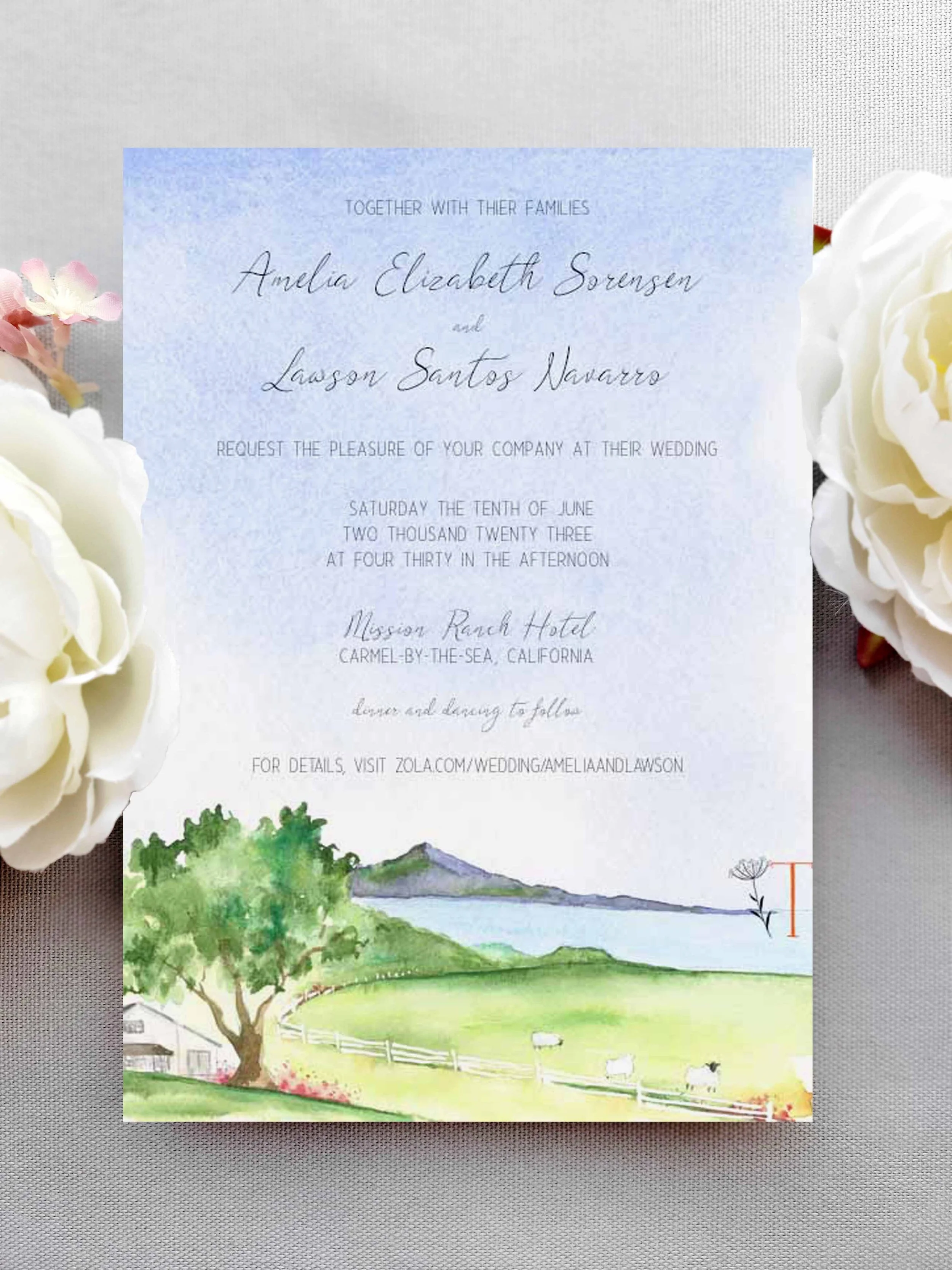 California Invitation 12