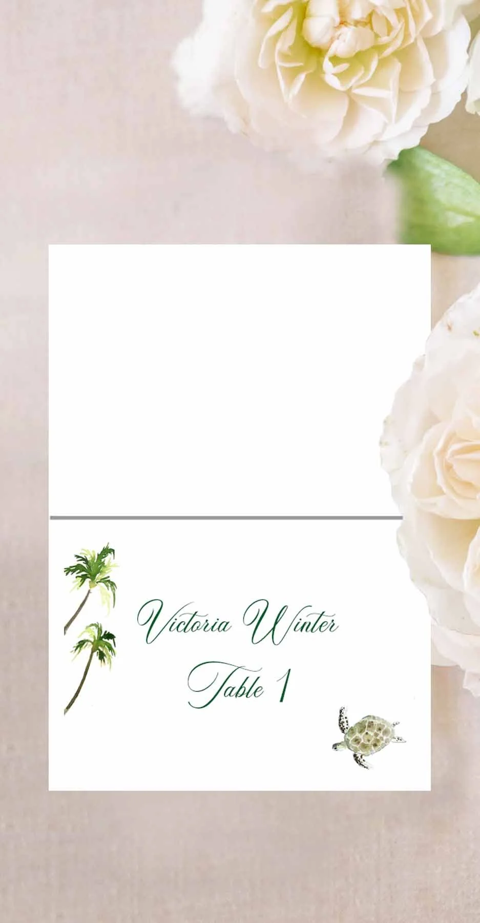 West Indies Place Card 1