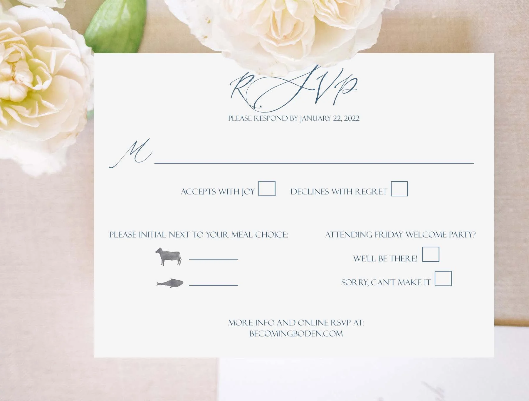 Florida RSVP Card 12