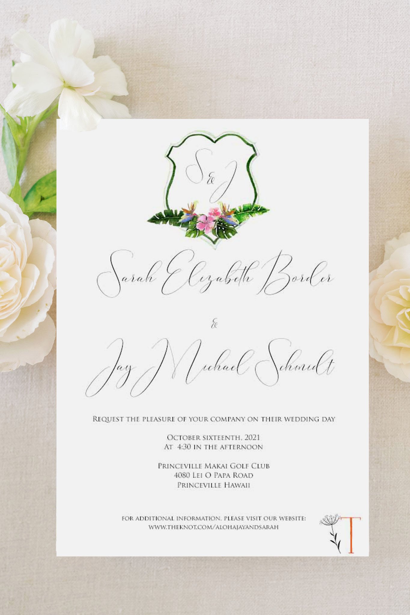 Hawaii Invitation 1