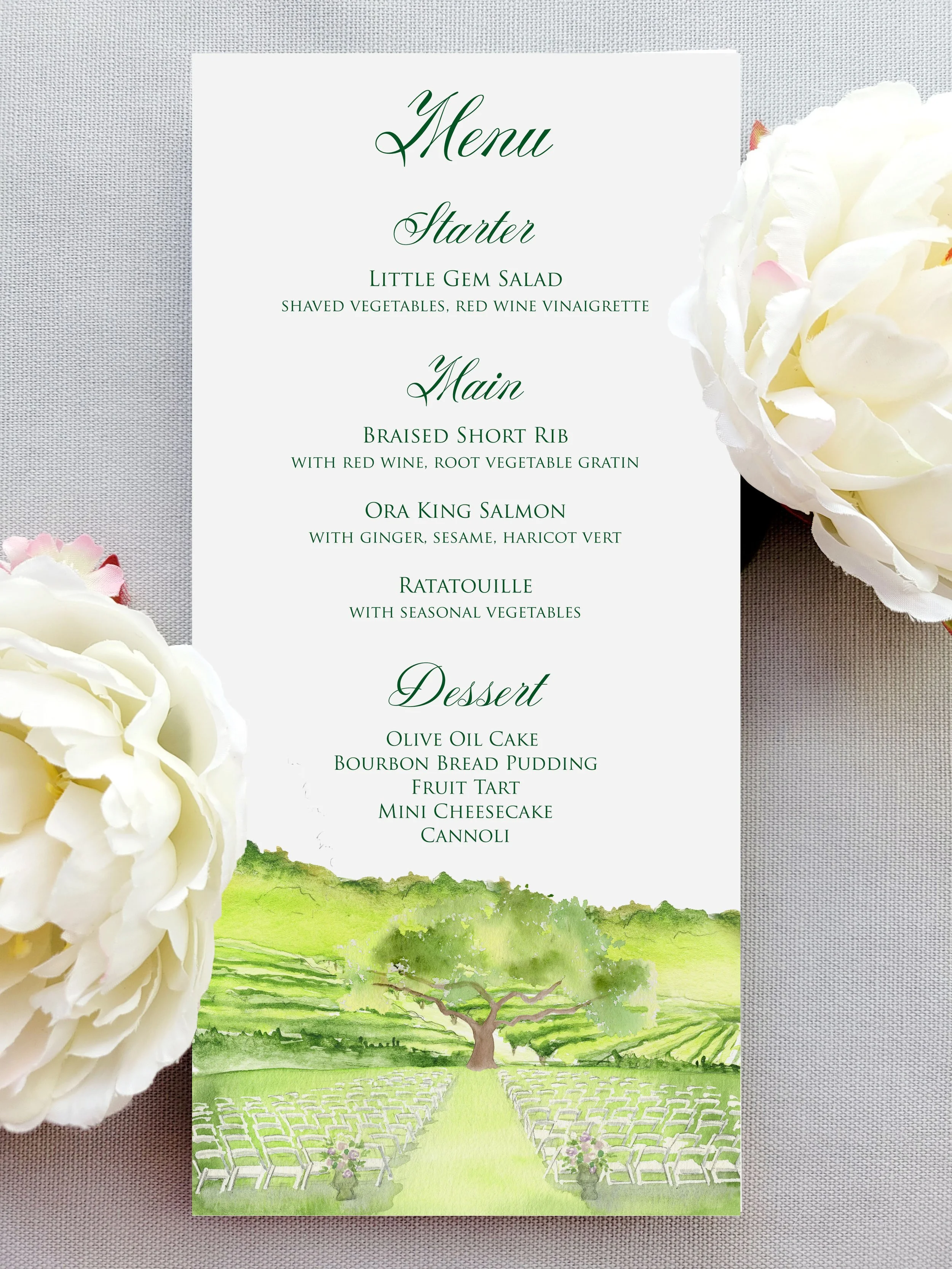 Calistoga Triple S Ranch Napa Menu Tying the Knots Studio