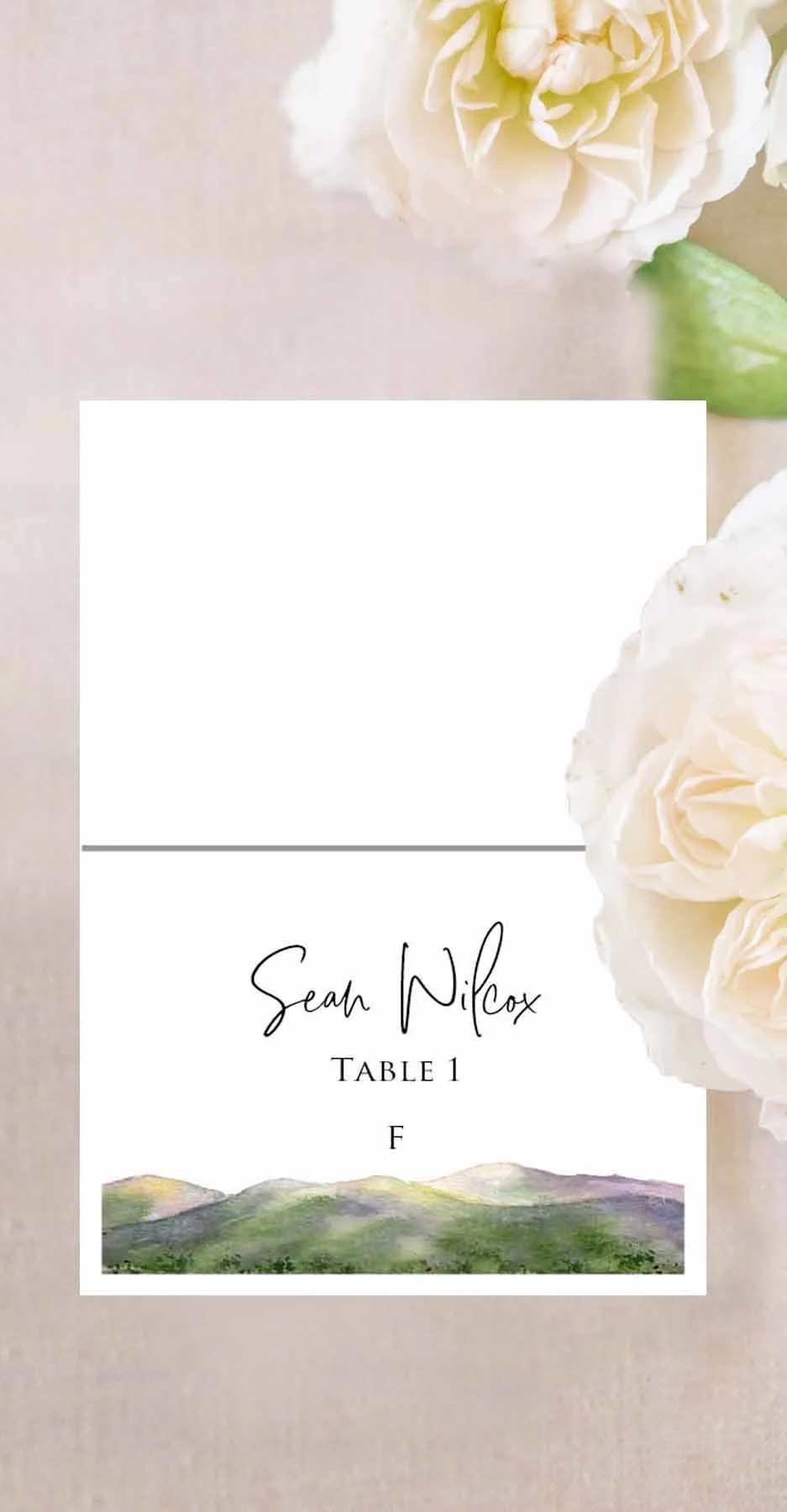 Vermont Place Card 2