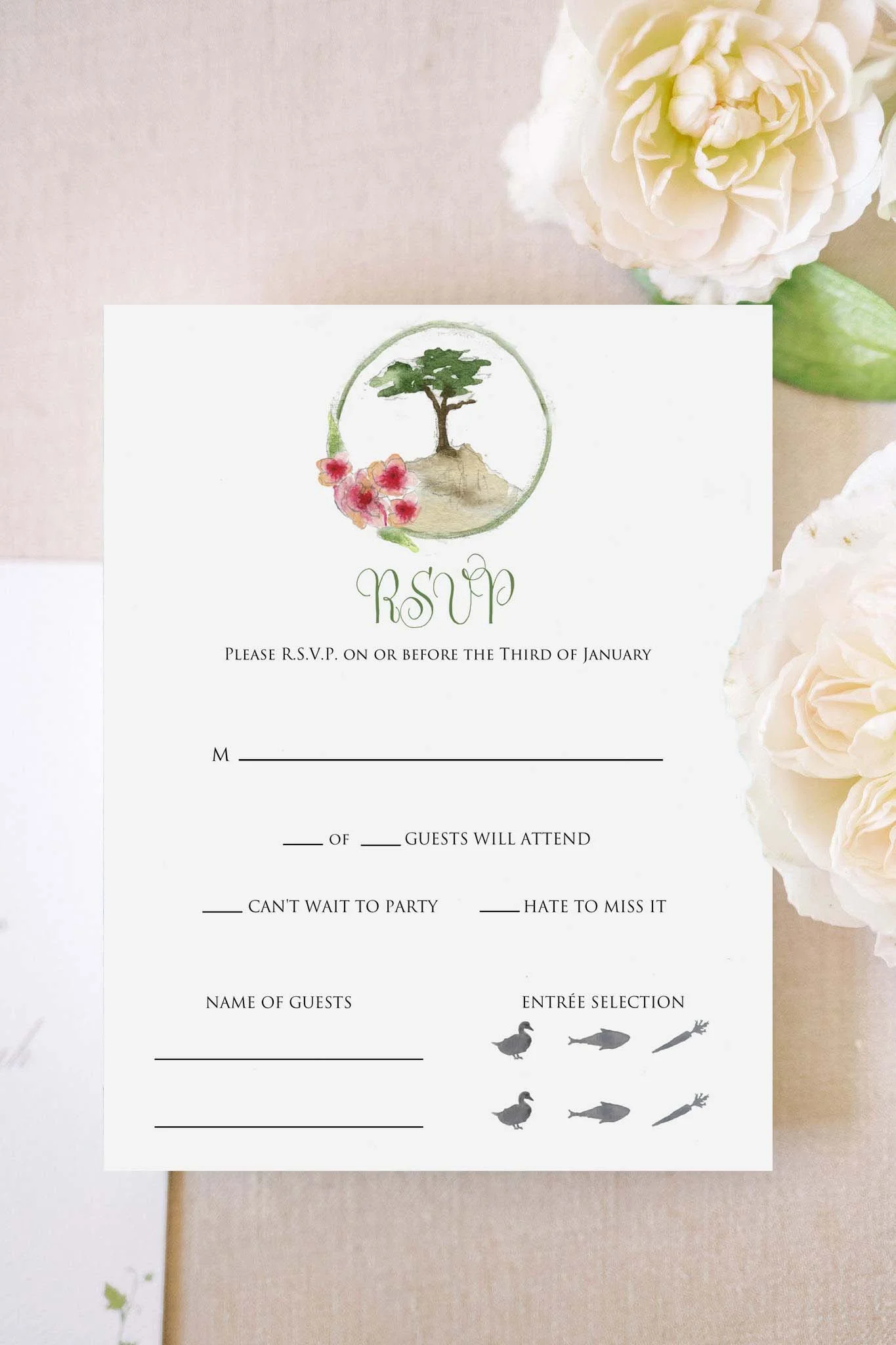 California RSVP Card 6