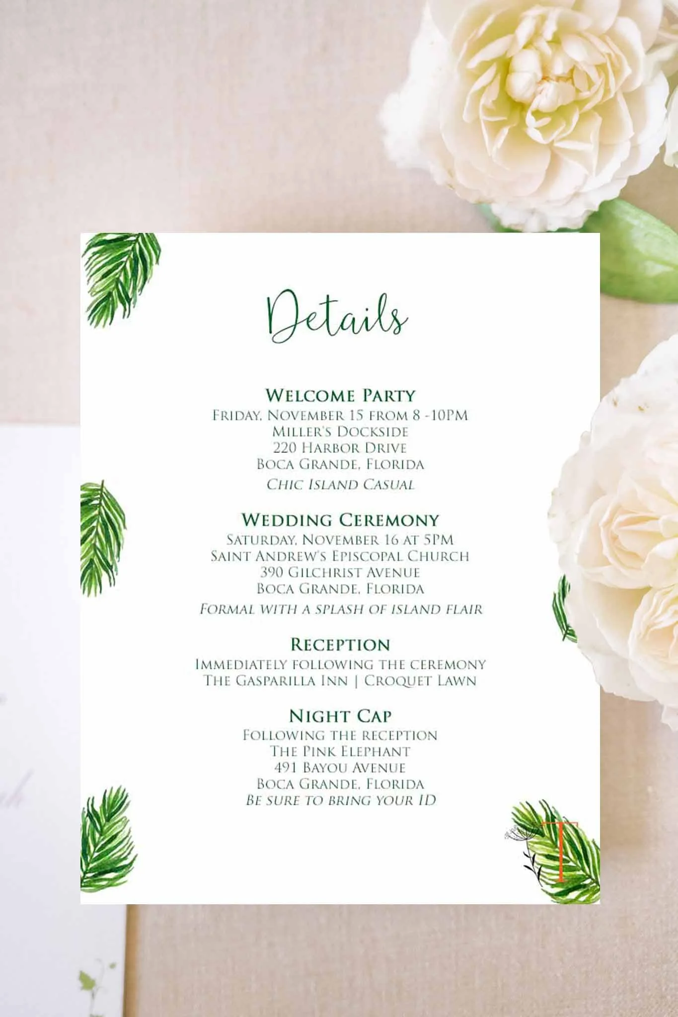 Florida Details Card 4