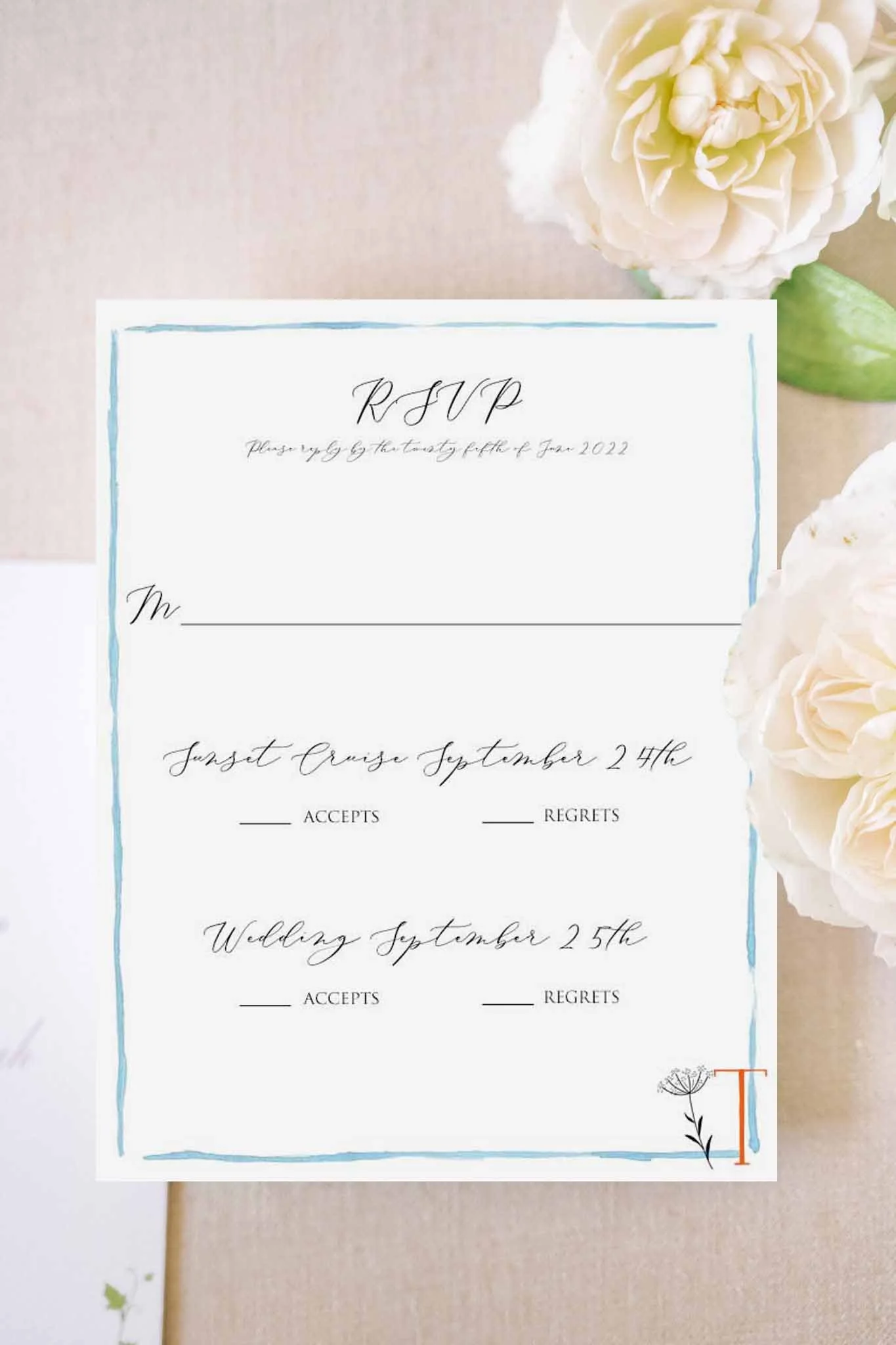 Florida RSVP Card 15