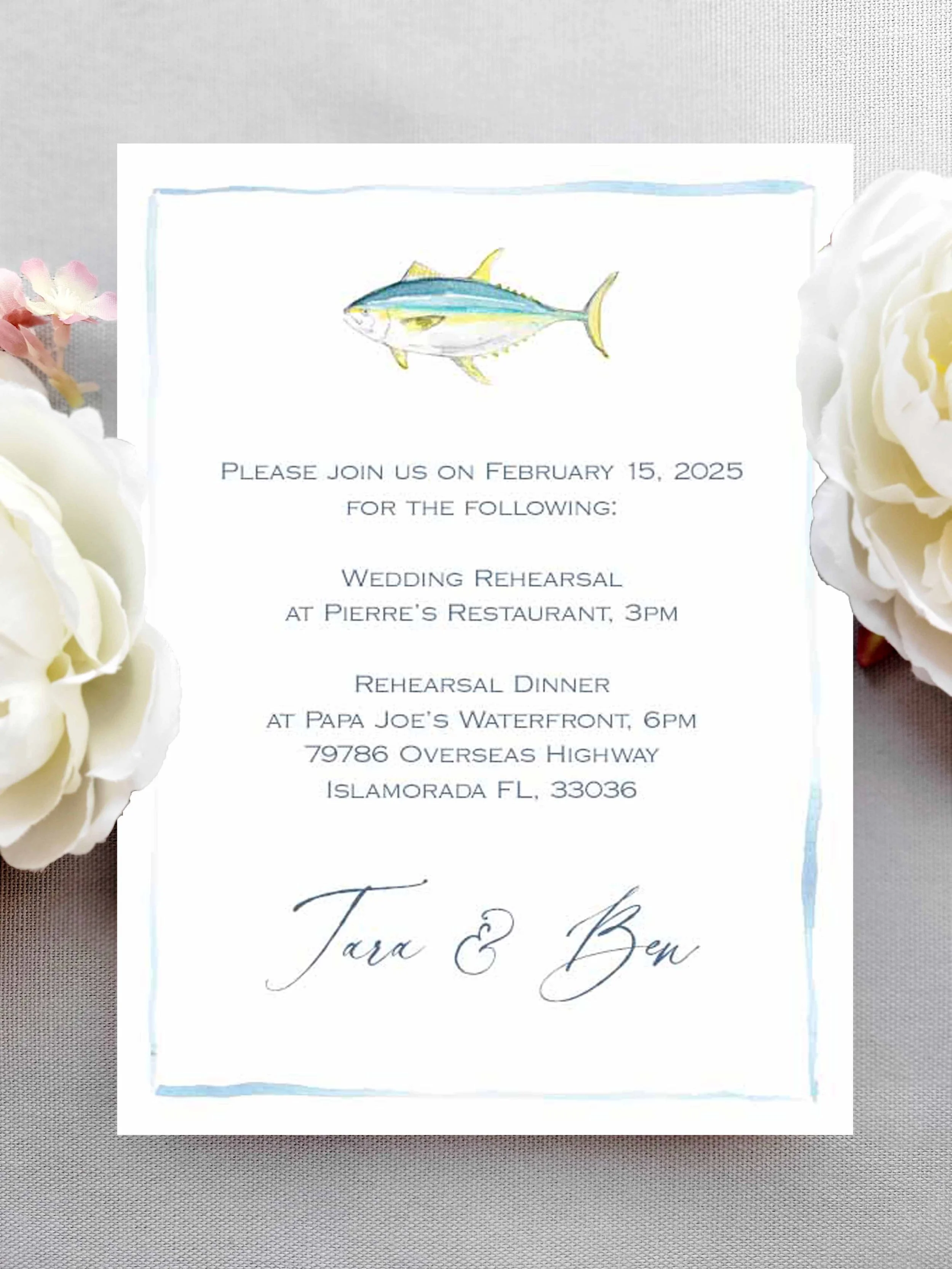 Florida Rehearsal Dinner 8