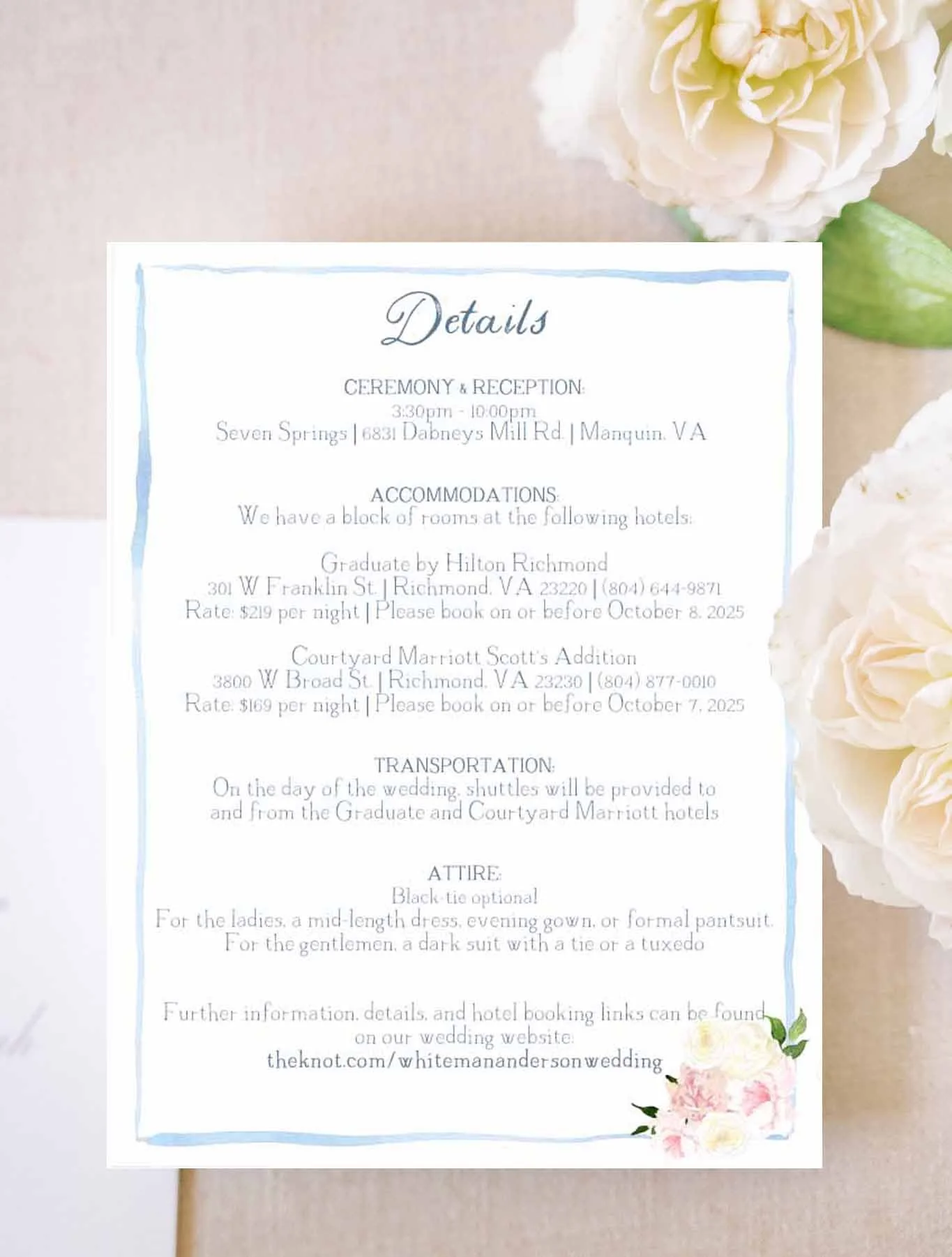 Virginia Details Card 1