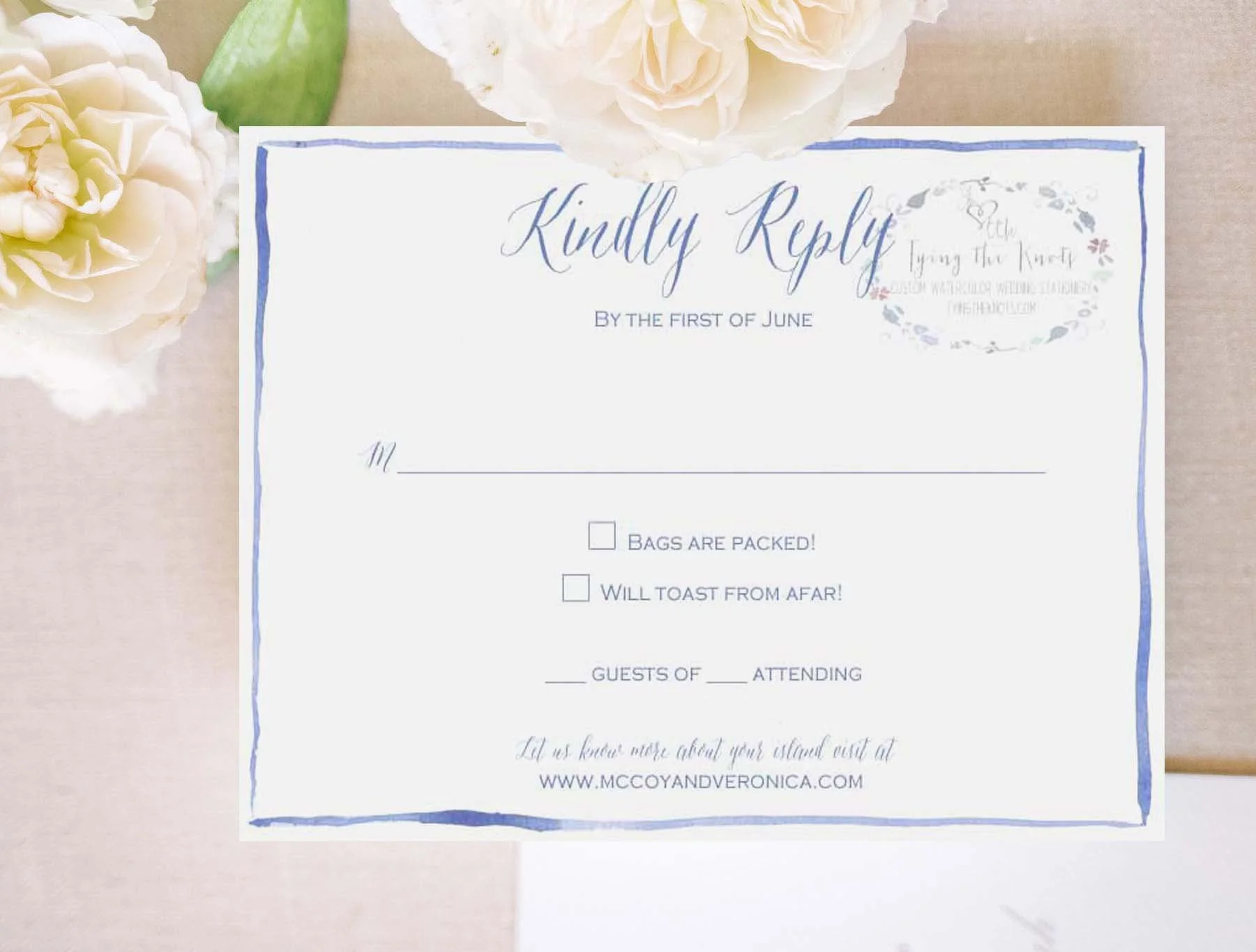 Hawaii RSVP Card 5