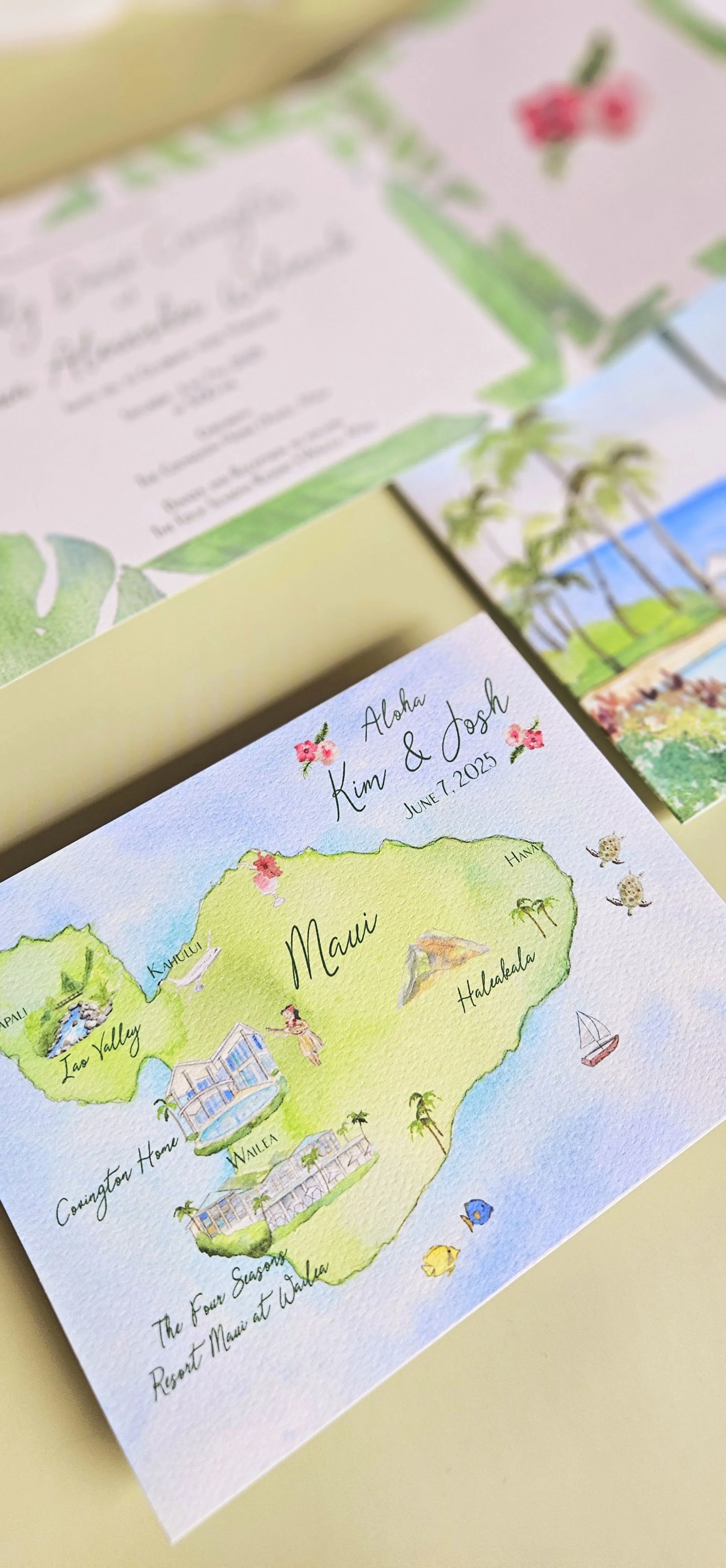 Four Seasons Resort Maui at Wailea Wedding Map by Tying the Knots 1