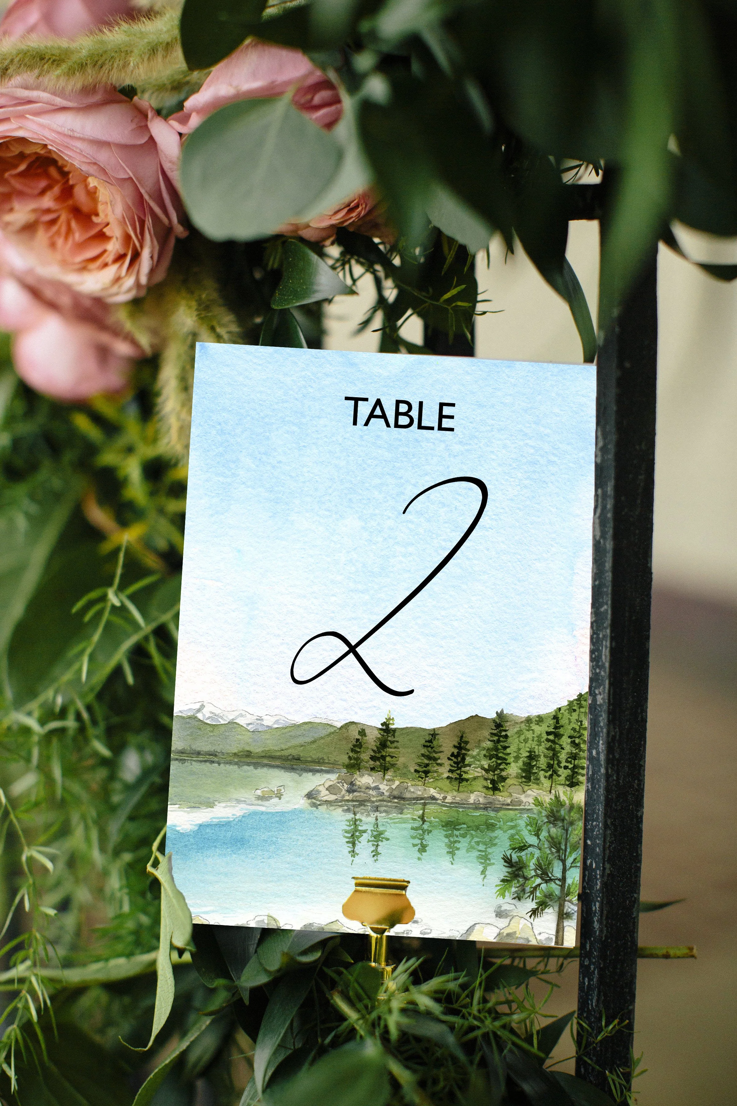 The Inn at Erlowest Lake George Wedding Invitations by Tying the Knots Wedding Studio 8